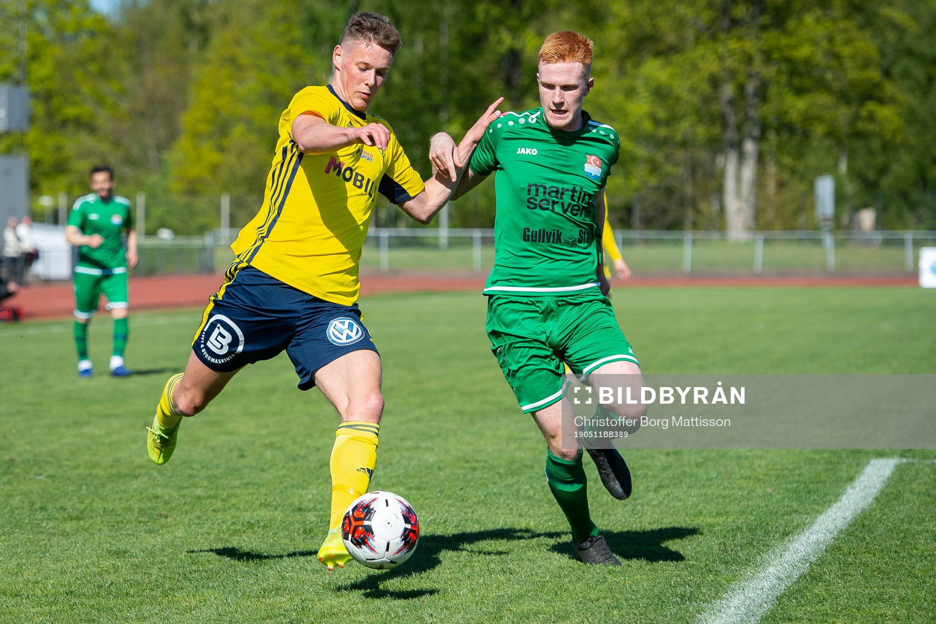 Ängelholms Philip Comnell och Prespa Birliks Emil