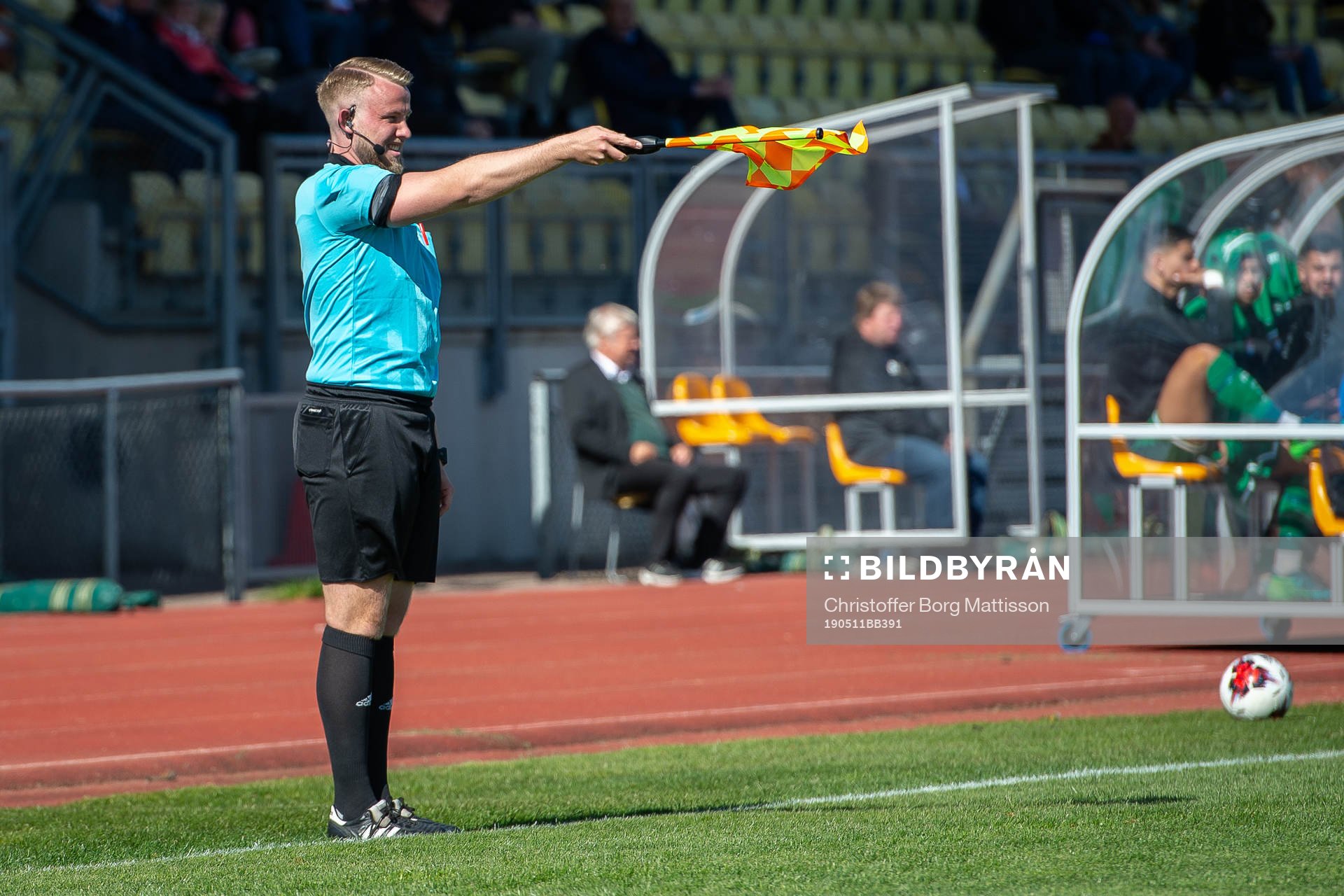 Assisterande domare Marcus Berggren