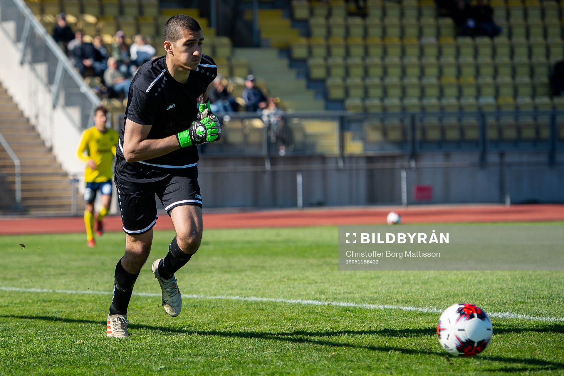 Prespa Birliks målvakt Zakaria Abdulrazek