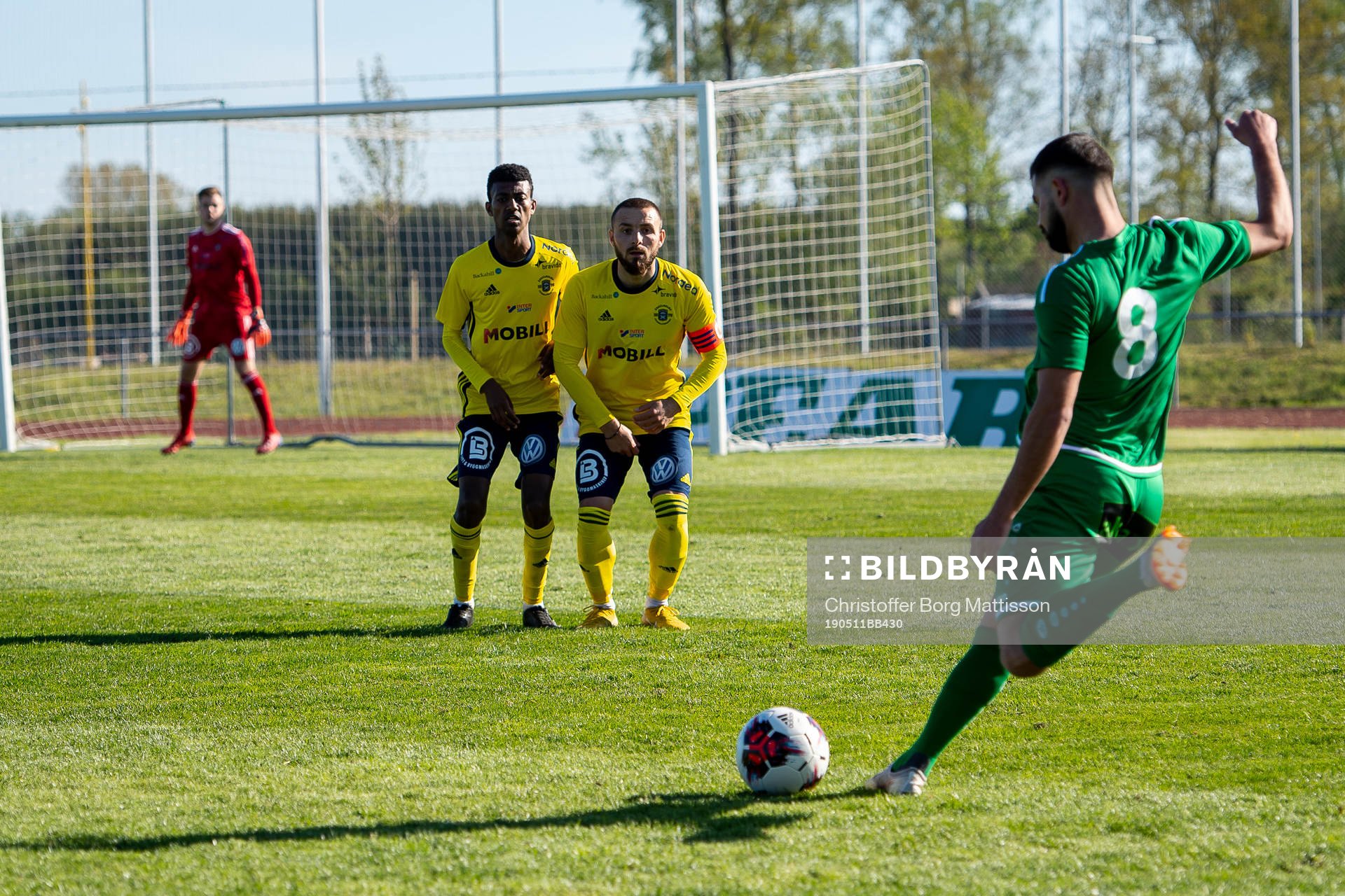 Ängelholms Josef Getachew och Filip Pivkovski och Prespa