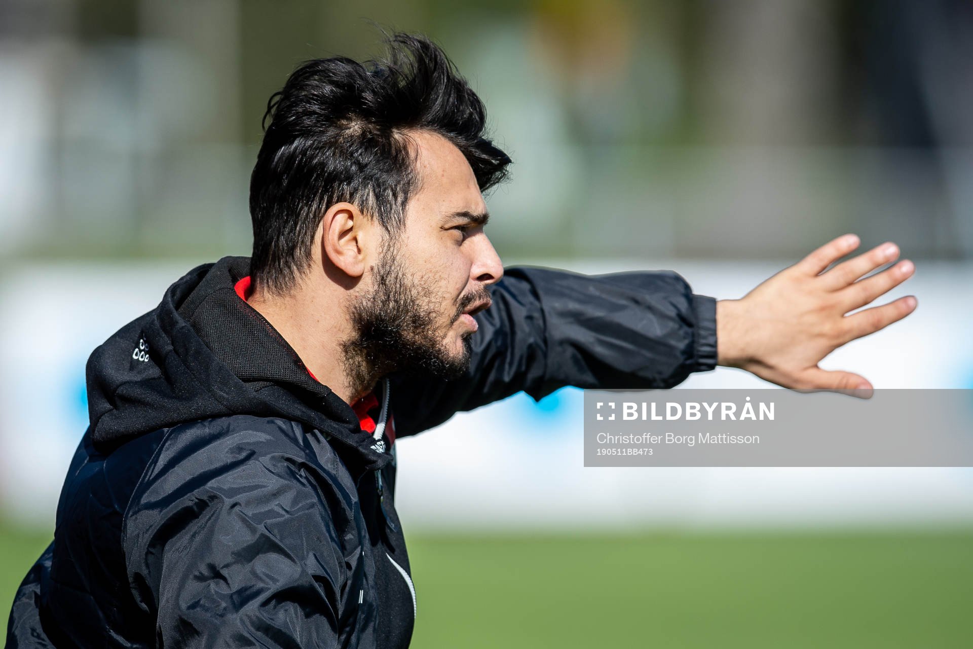 Prespa Birliks tränare Adem Özay reagerar