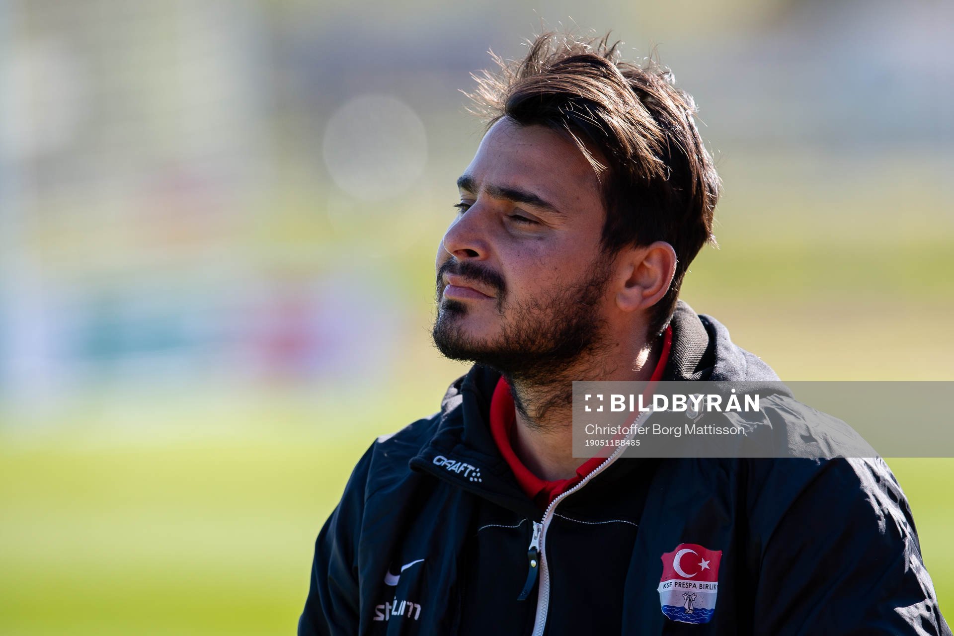 Prespa Birliks tränare Adem Özay deppar