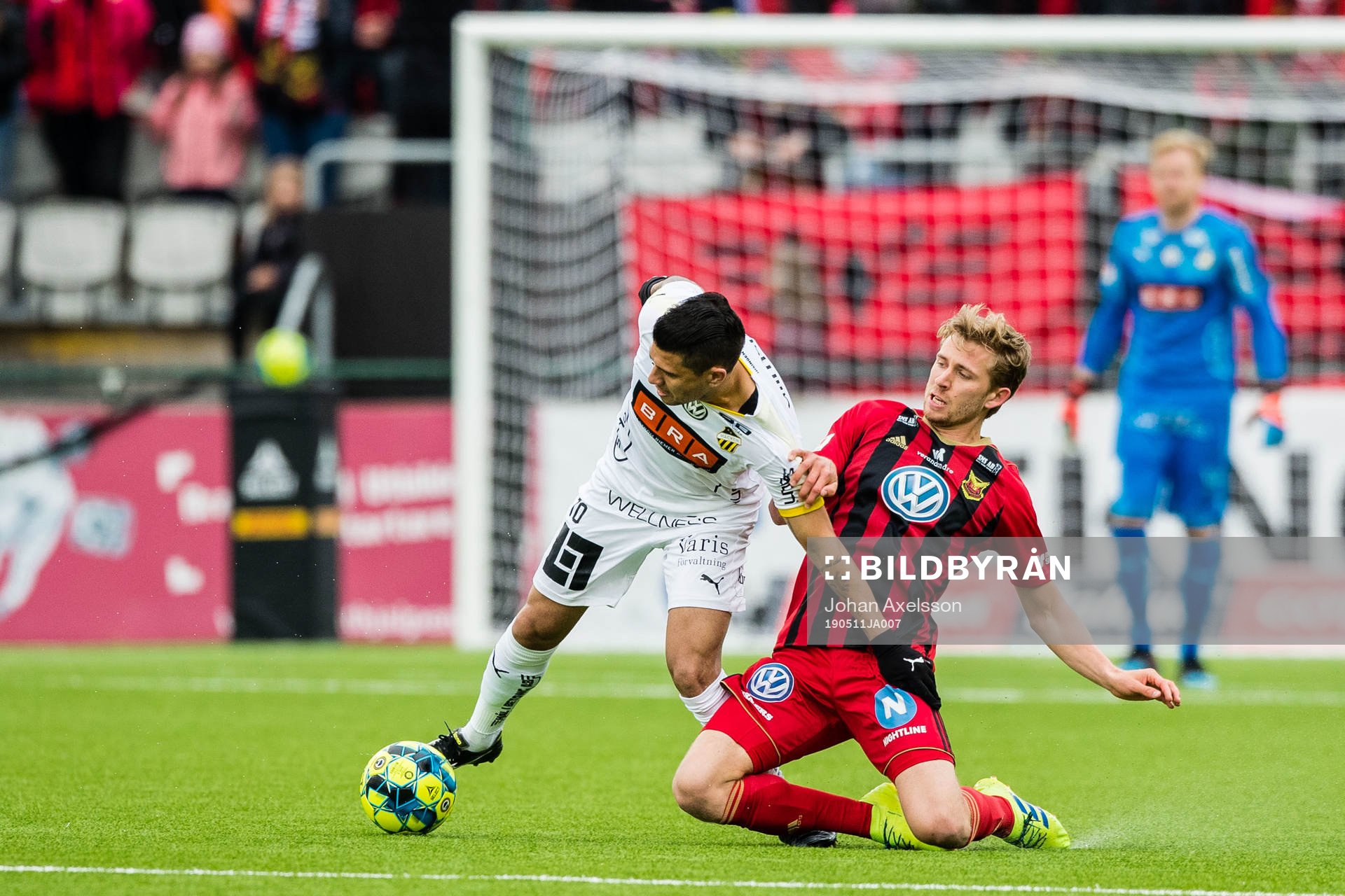 Häckens Paulinho och Östersunds Ludvig Fritzson