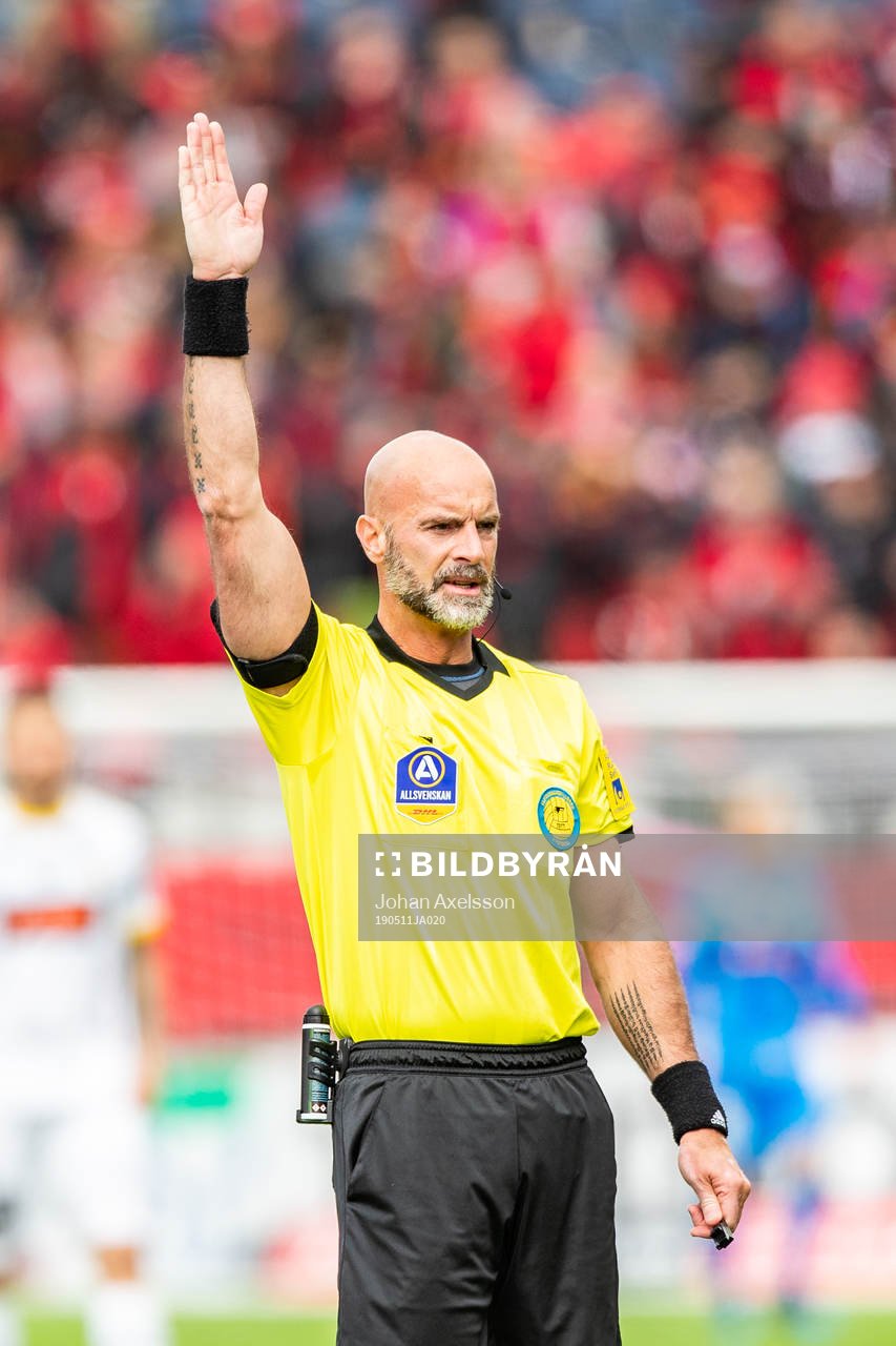 Huvuddomare Stefan Johannesson