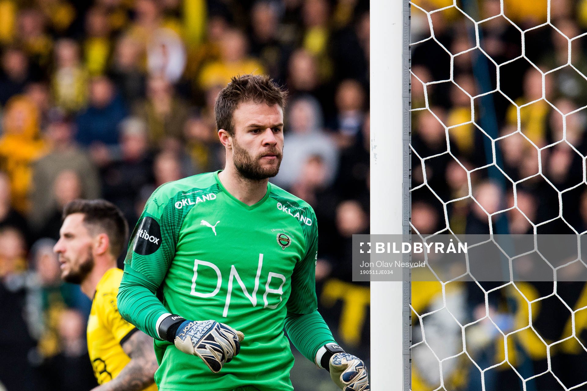 Goalkeeper Marko Maric of Lillestrøm
