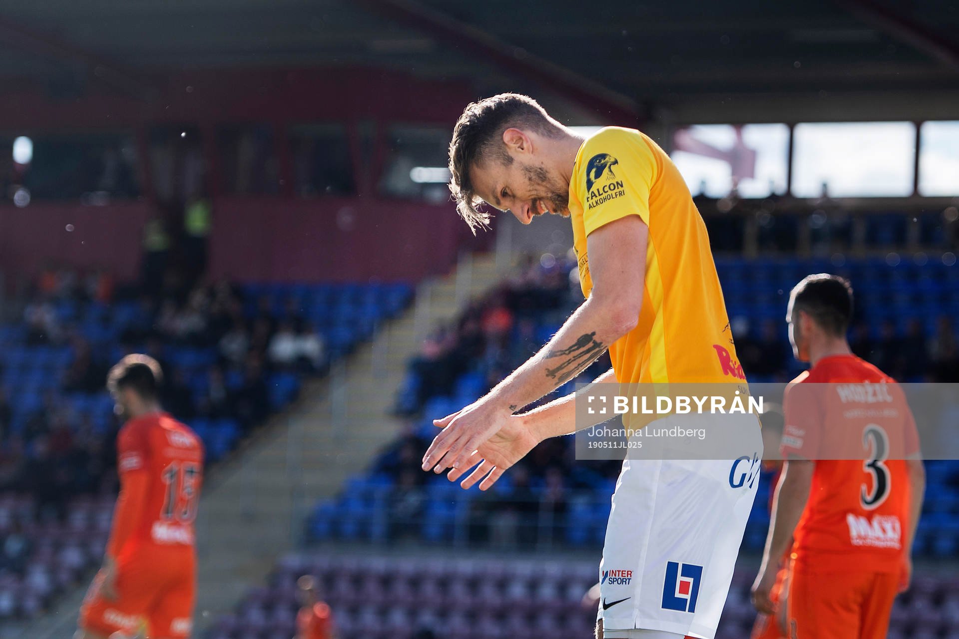 Falkenbergs Tobias Karlsson deppar