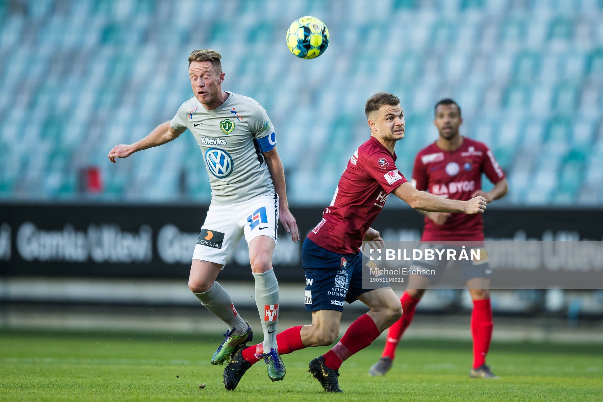 Jönköpings Tommy Thelin och Örgrytes Hannes Sahlin
