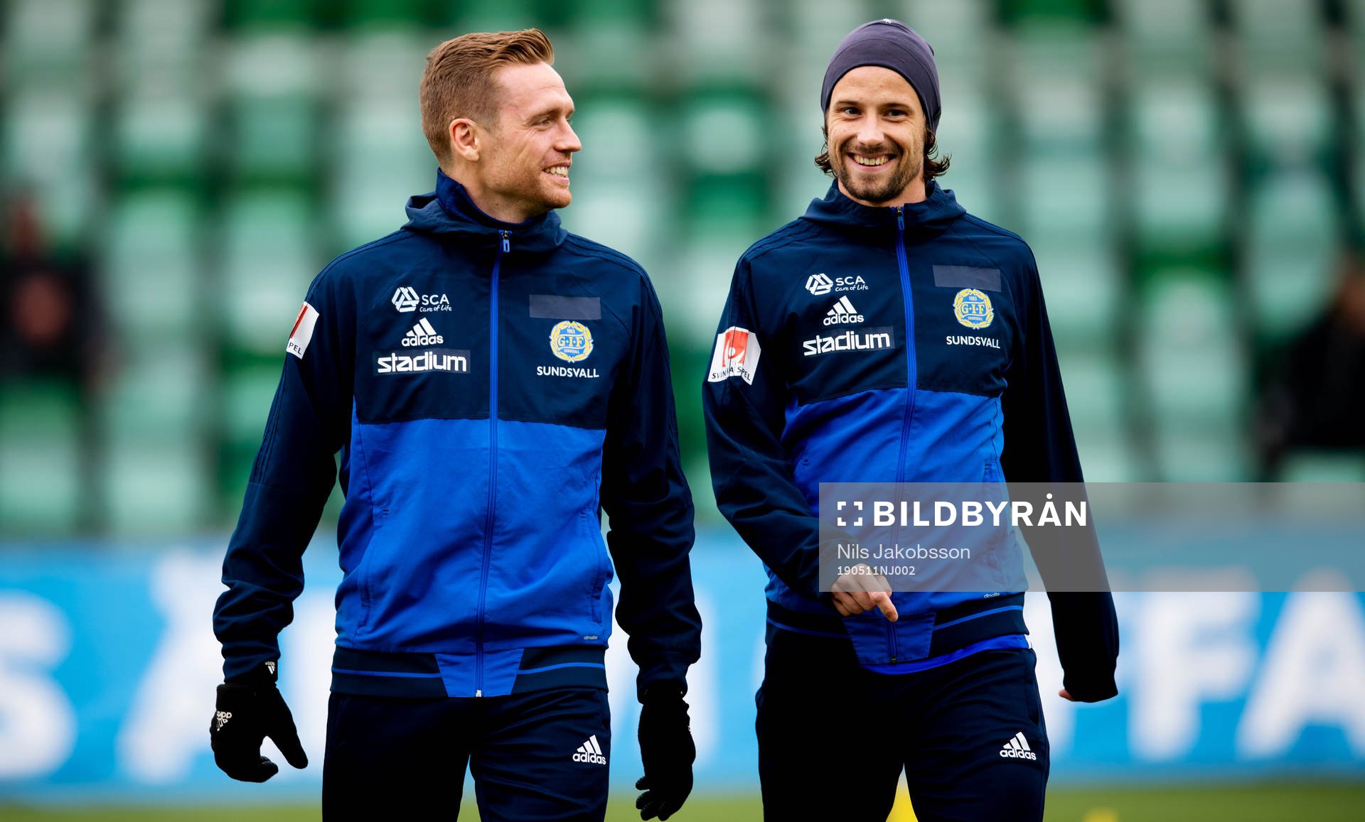 Sundsvalls David Myrestam och Linus Hallenius