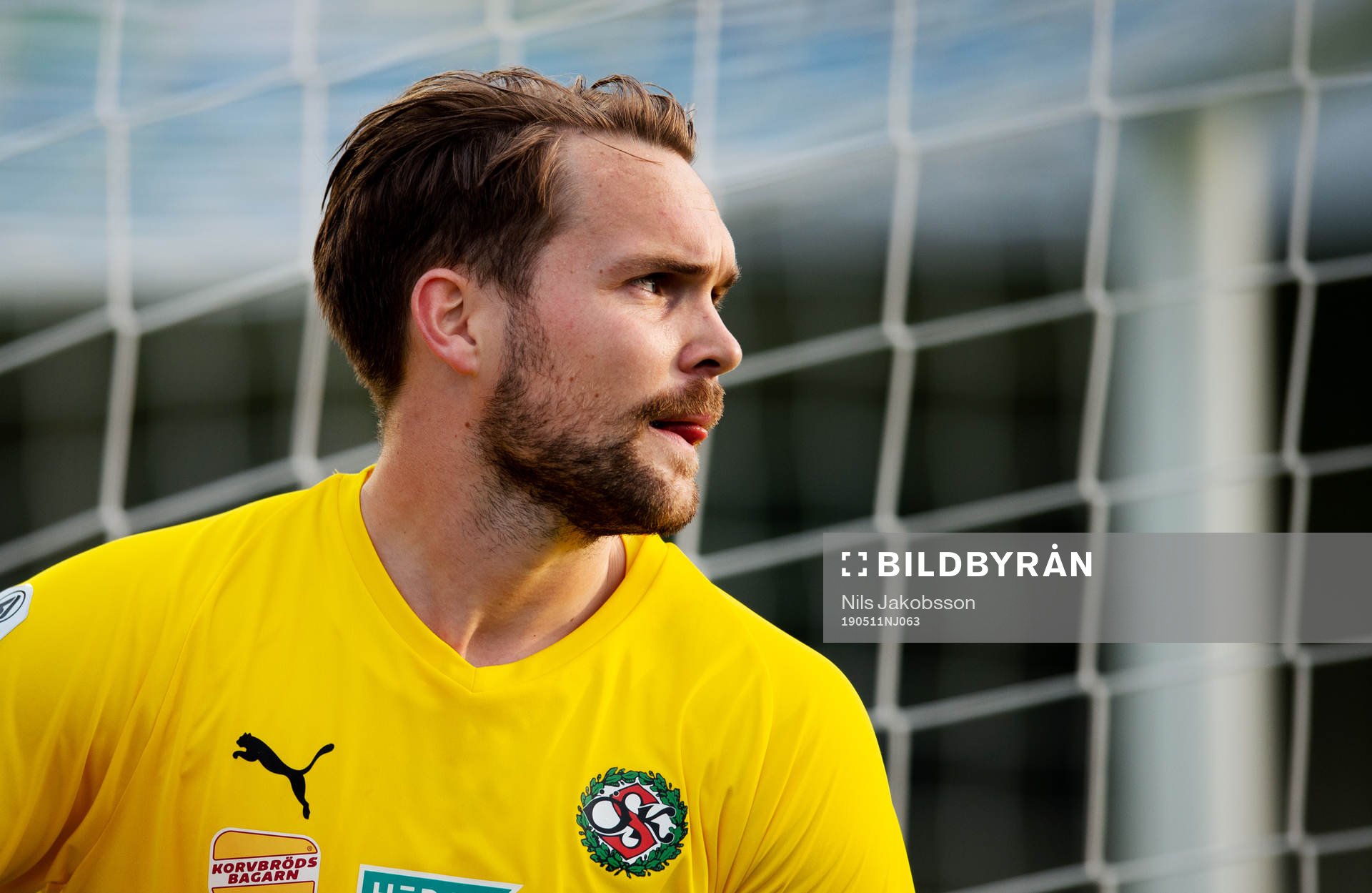 Örebros målvakt Oscar Jansson