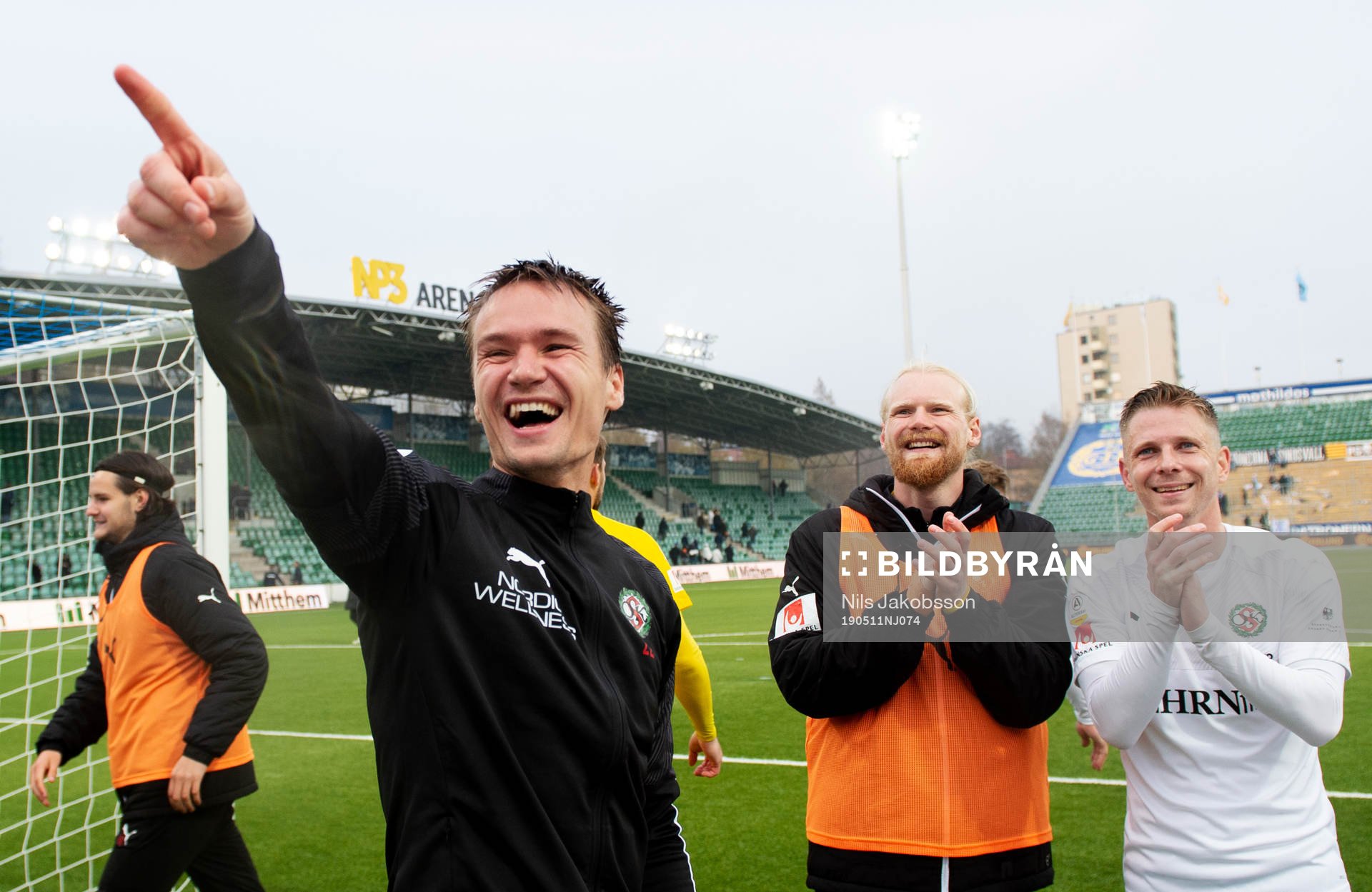 Örebros Viktor Prodell jublar