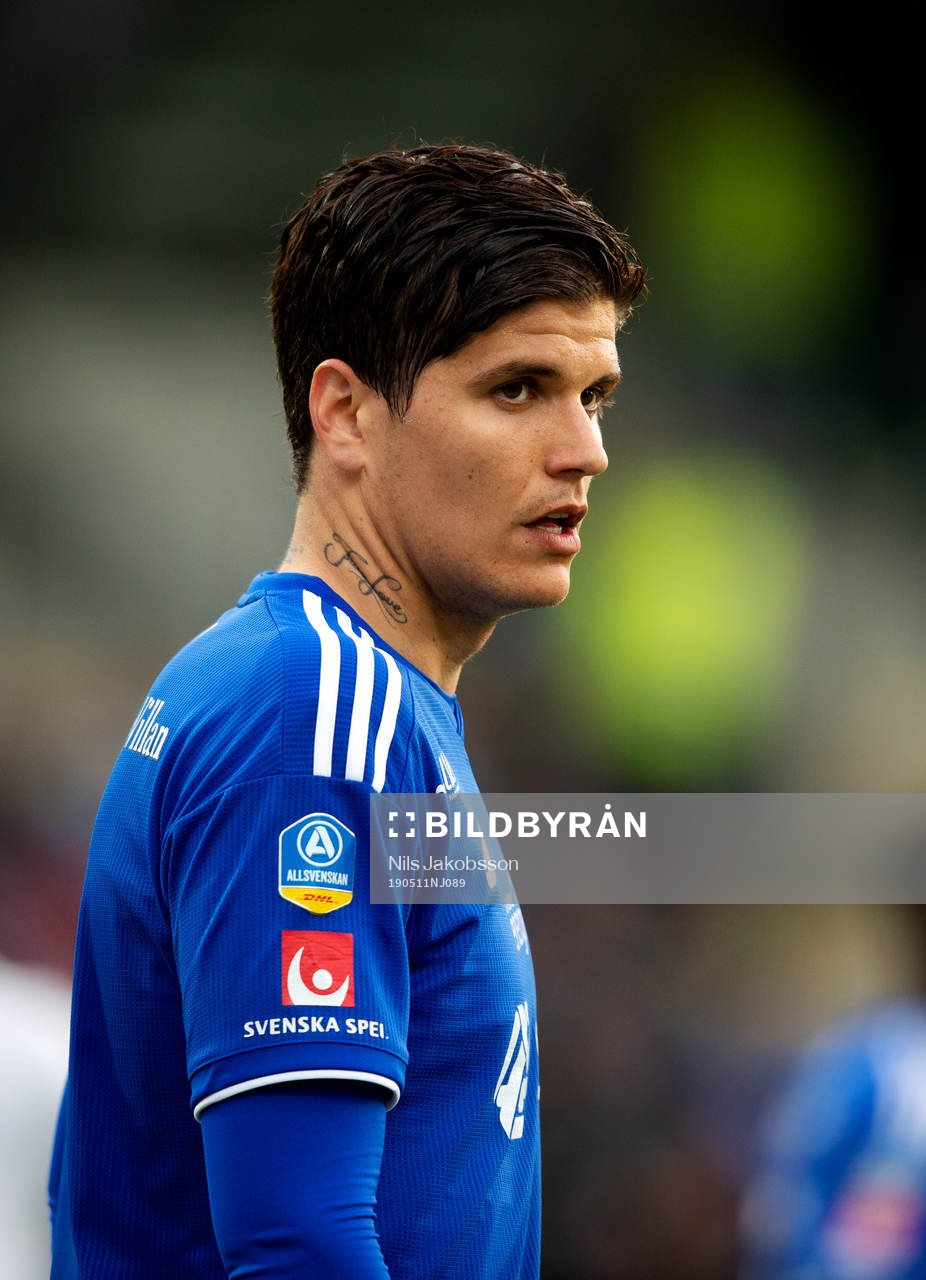 Sundsvalls David Batanero under fotbollsmatchen i Allsvenskan mellan GIF Sundsvall och Örebro den 11 maj 2018 i Sundsvall.