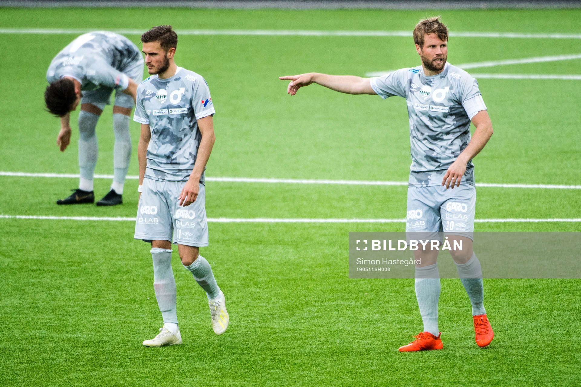 Degerfors Christos Gravius och Christoffer Wiktorsson deppar