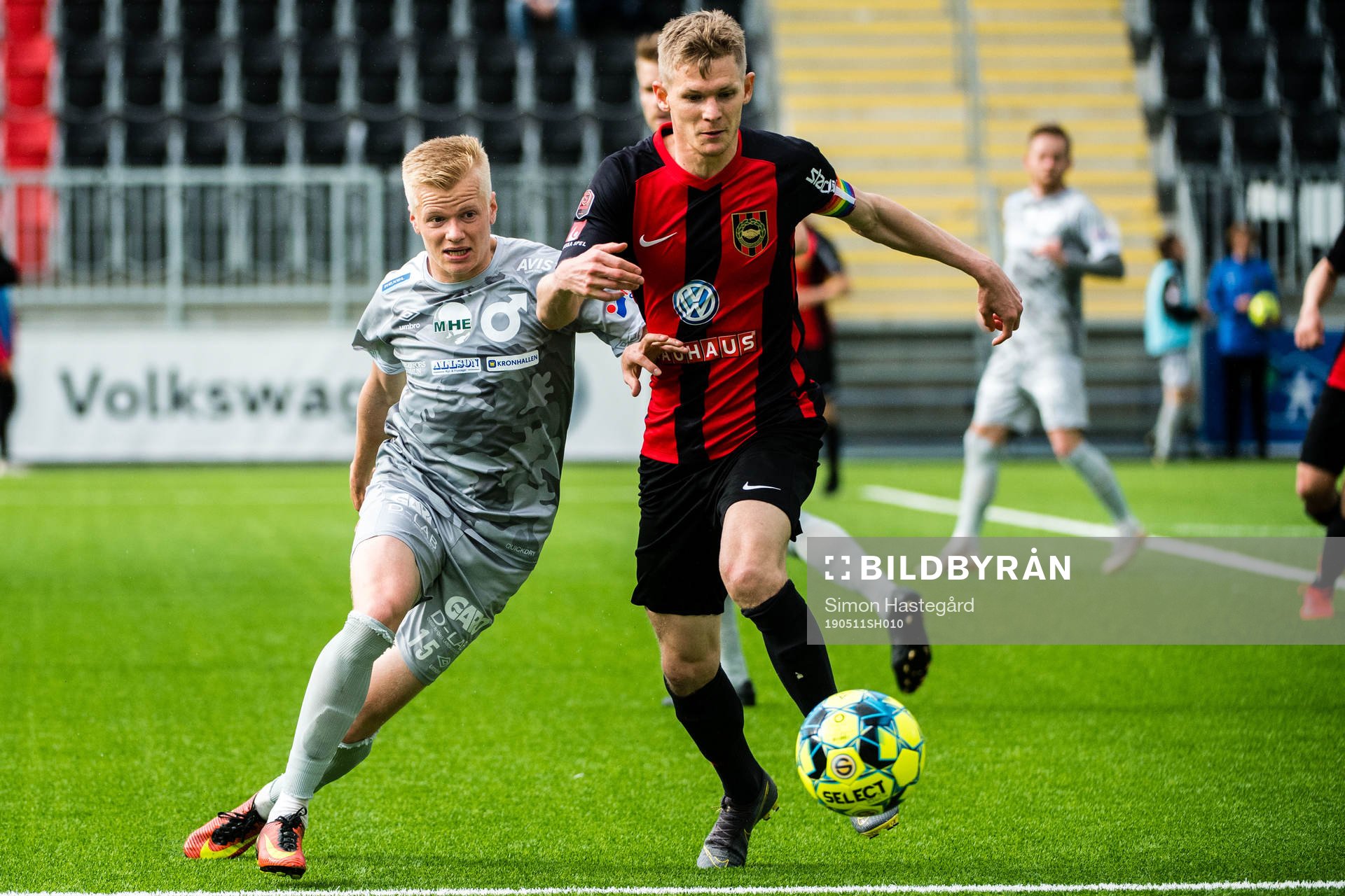 Degerfors Axel Lindahl och Brommapojkarnas Fritof Björkén