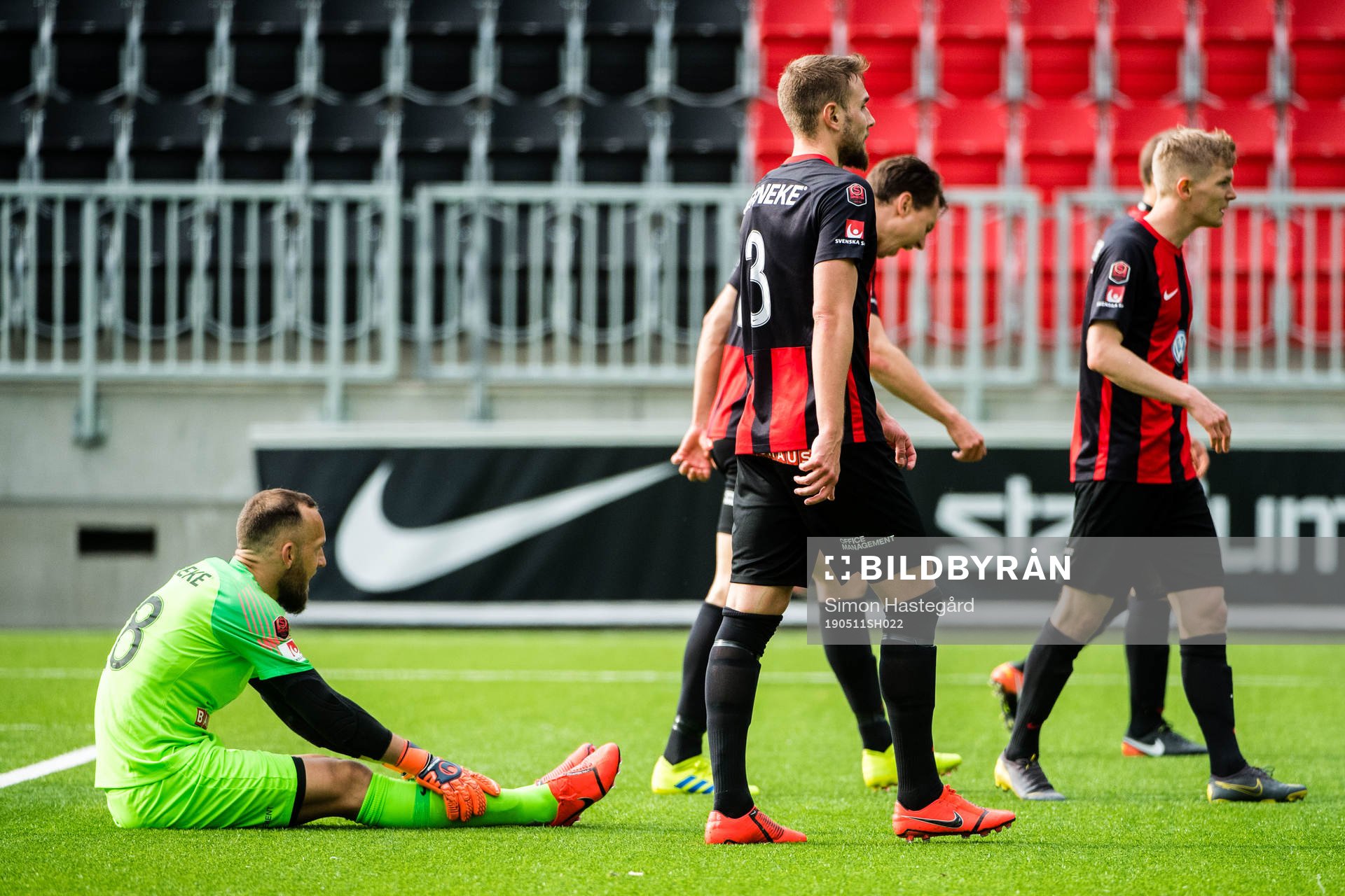 Brommapojkarnas spelare deppar