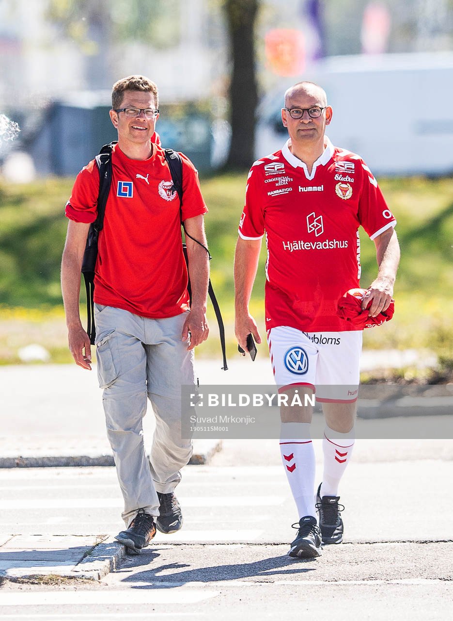 Kalmar FF supportern Olof Torbrand från Skövde gick hela