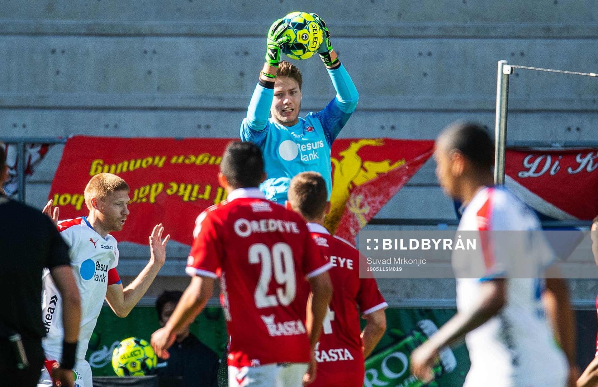 Helsingborgs målvakt Kalle Joelsson