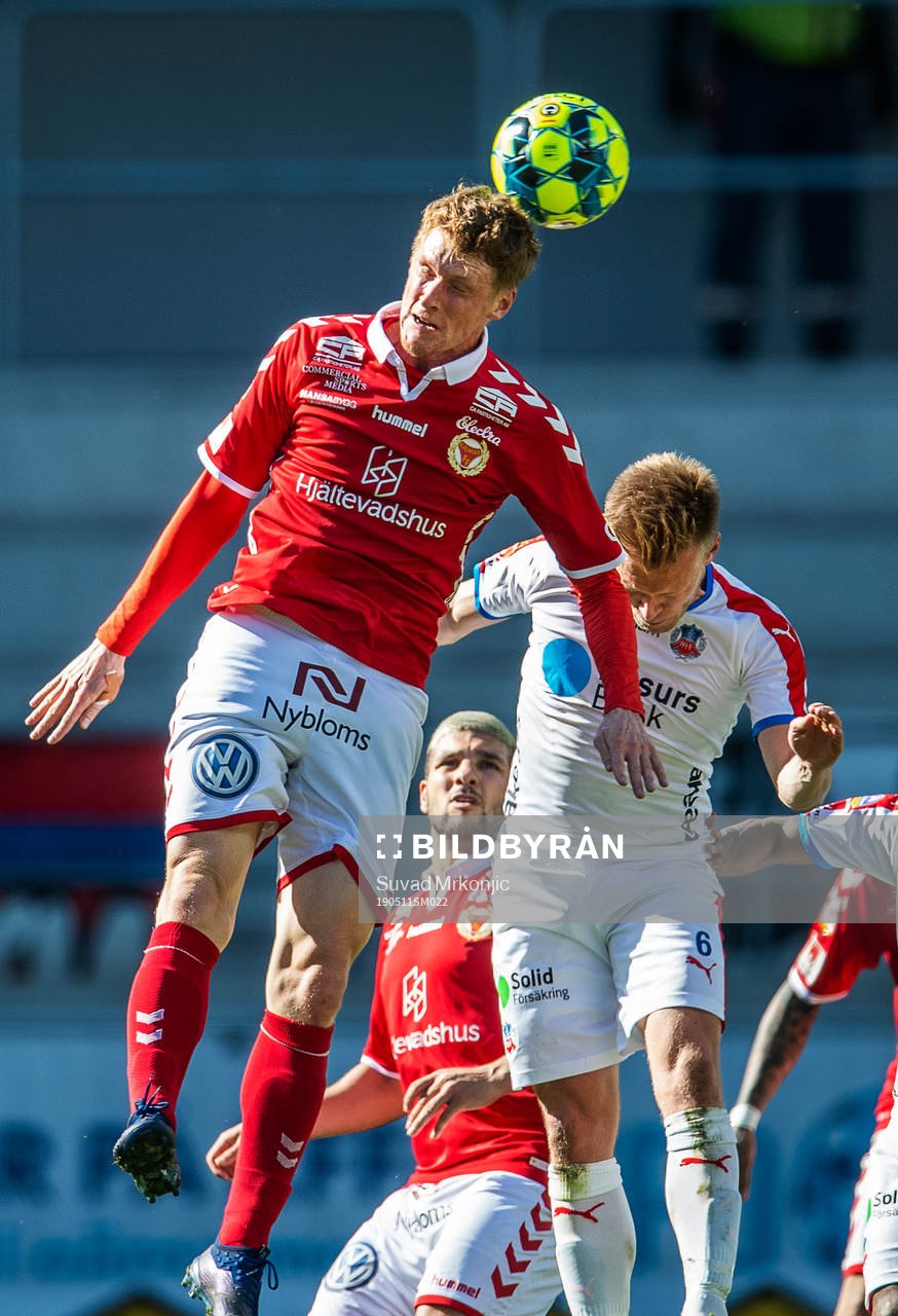 Kalmars Rasmus Elm och Helsingborgs Andreas Landgren