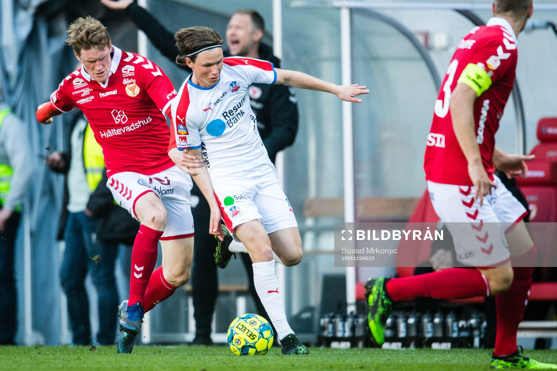 Kalmars Rasmus Elm och Helsingborgs Max Svensson