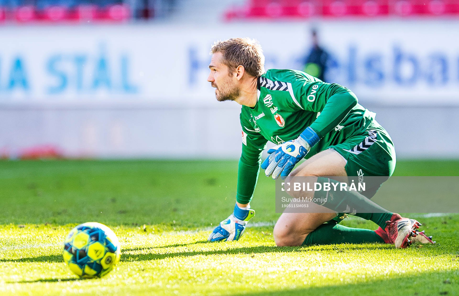 Kalmars målvakt Lucas Hägg-Johansson