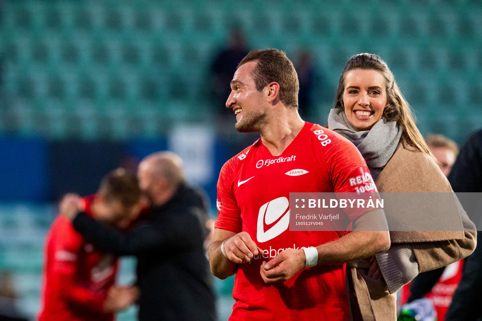 Veton Berisha of Brann celebrates