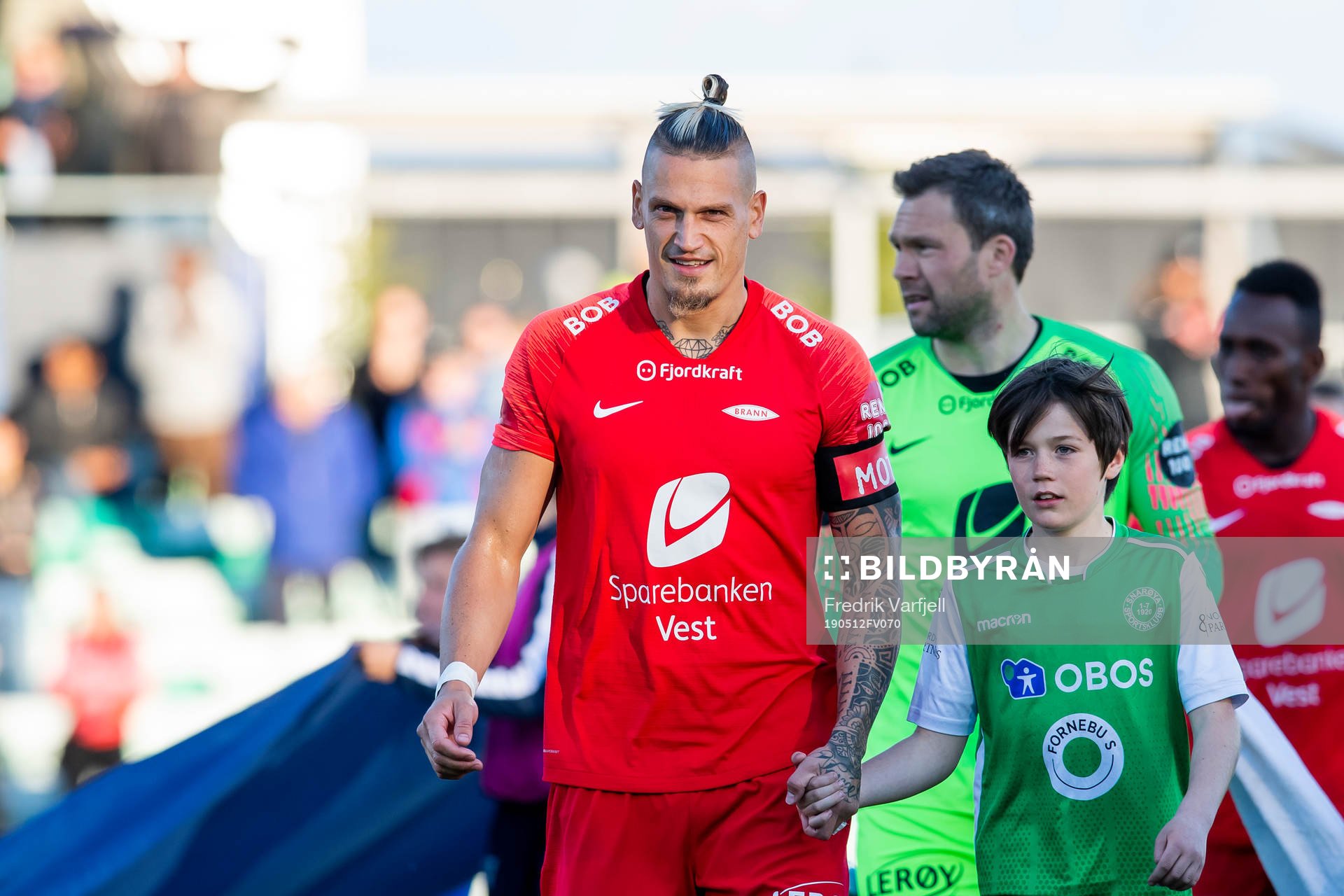 Vito Wormgoor and goalkeeper Håkon Opdal of Brann