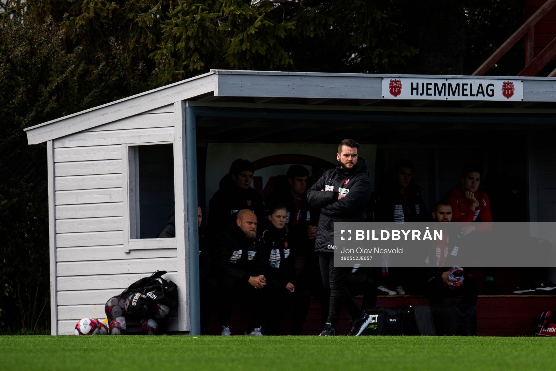 Ole Martin Nesselquist, head coach of Strømmen, during the OBOS-ligaen match between Strømmen and Aalesund on May 12, 2019 in Strømmen.