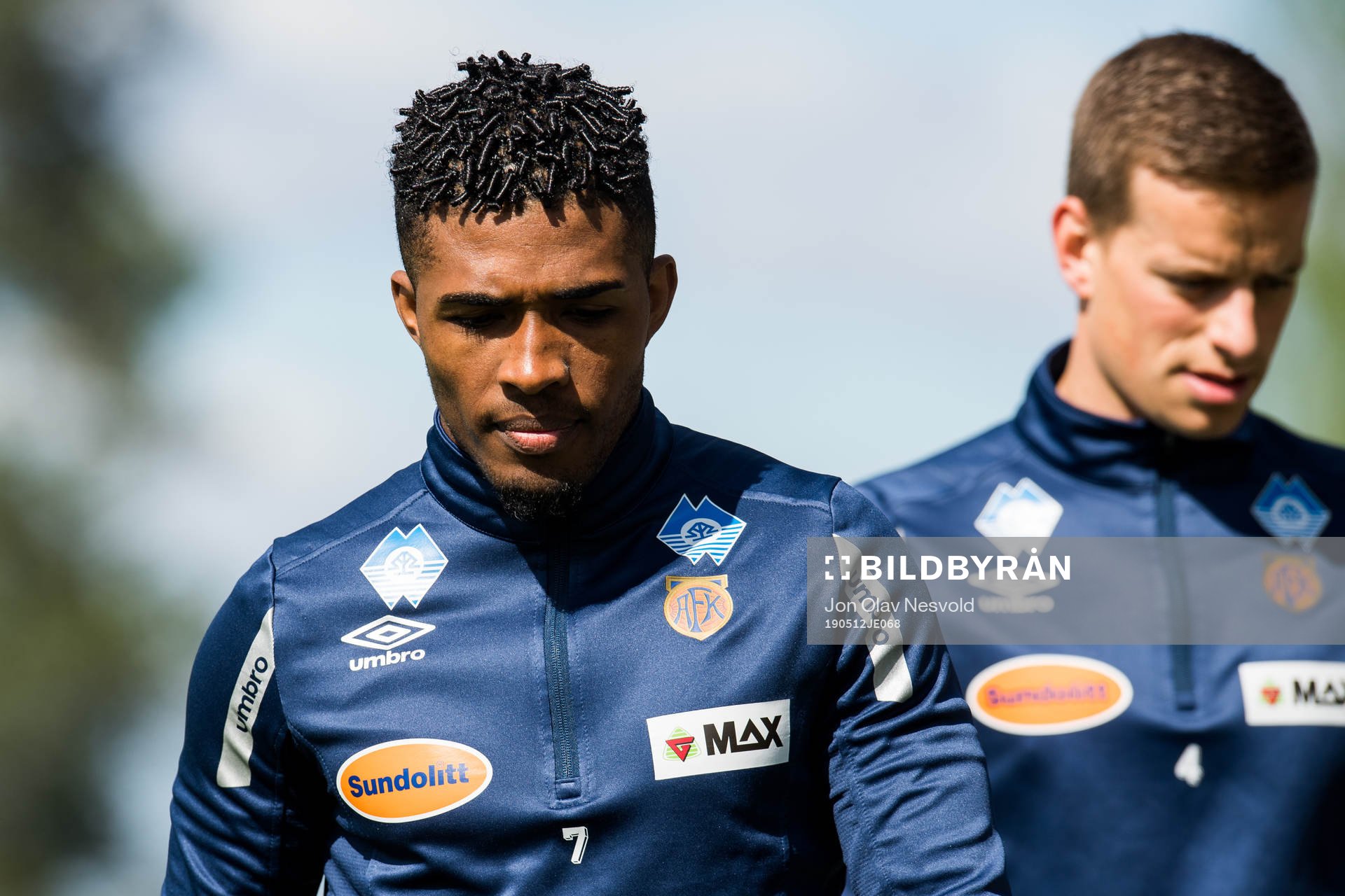 Erikson Spinola Lima and Jonas Grønner of Aalesund