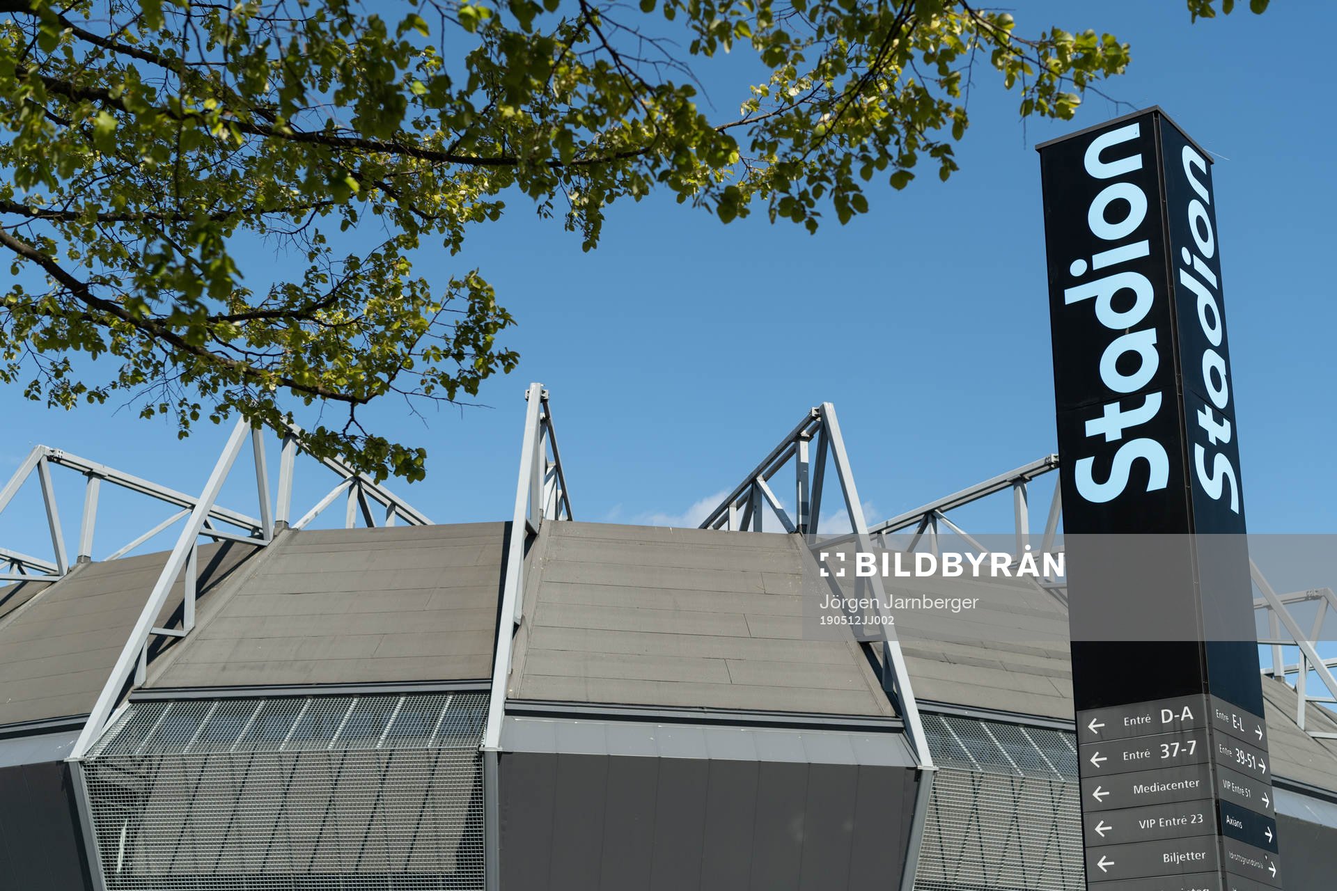 ERxteriör bild på Stadion