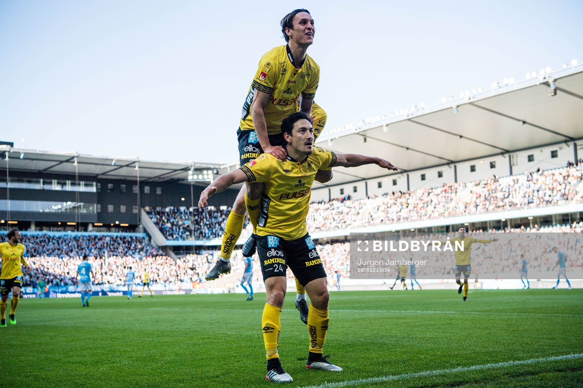 Elfsborgs Stefan Ishizaki jublar