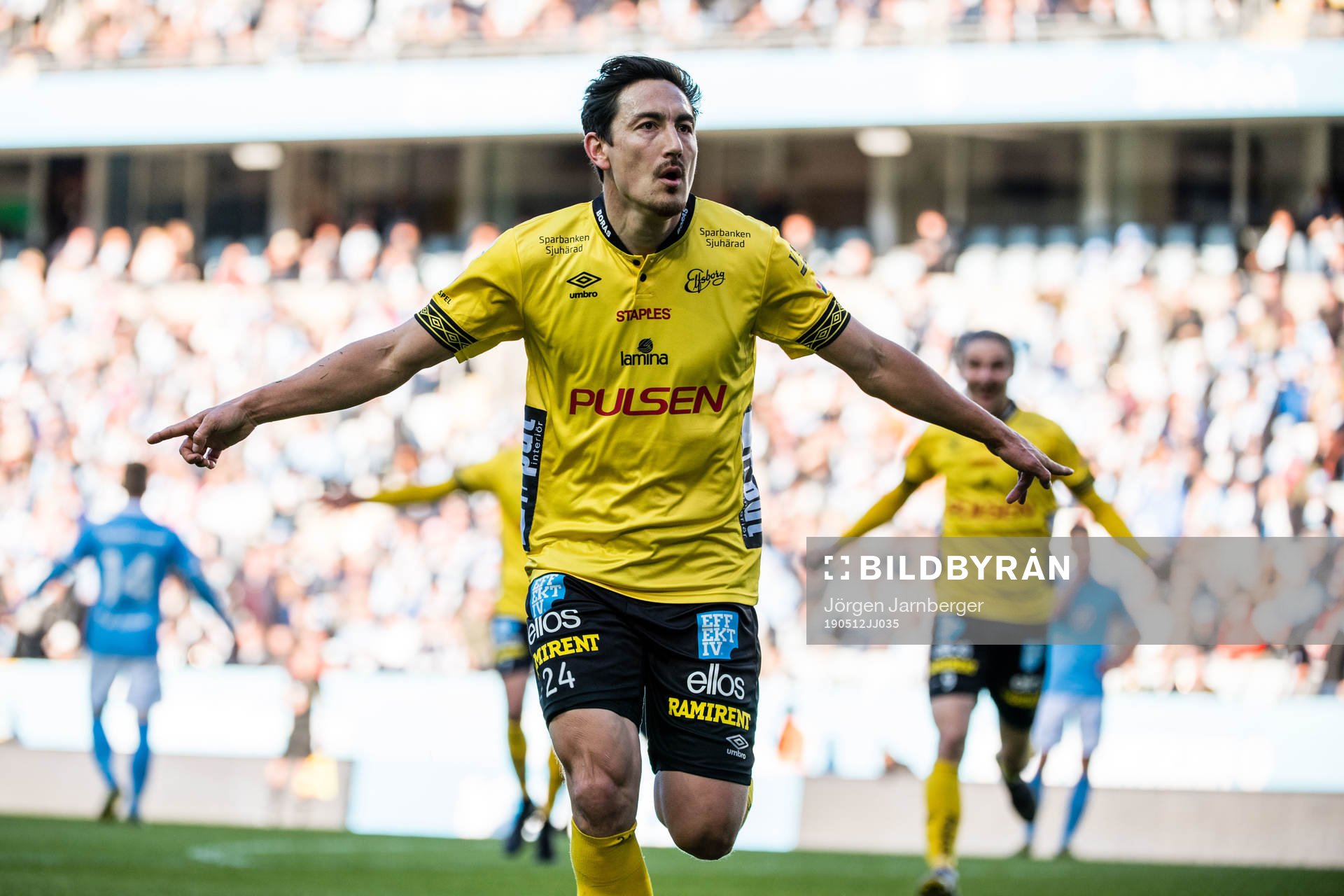 Elfsborgs Stefan Ishizaki jublar