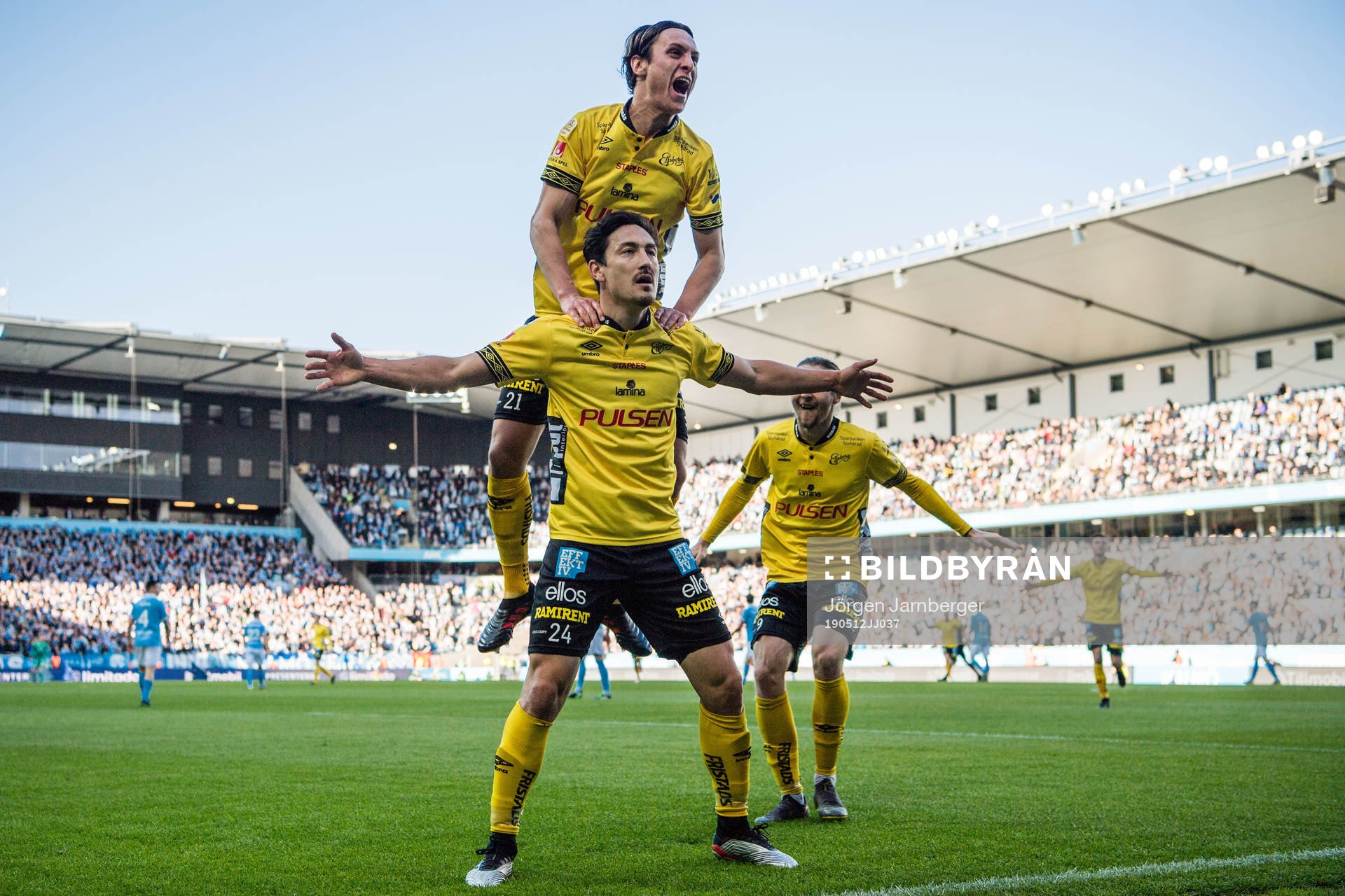 Elfsborgs Stefan Ishizaki jublar