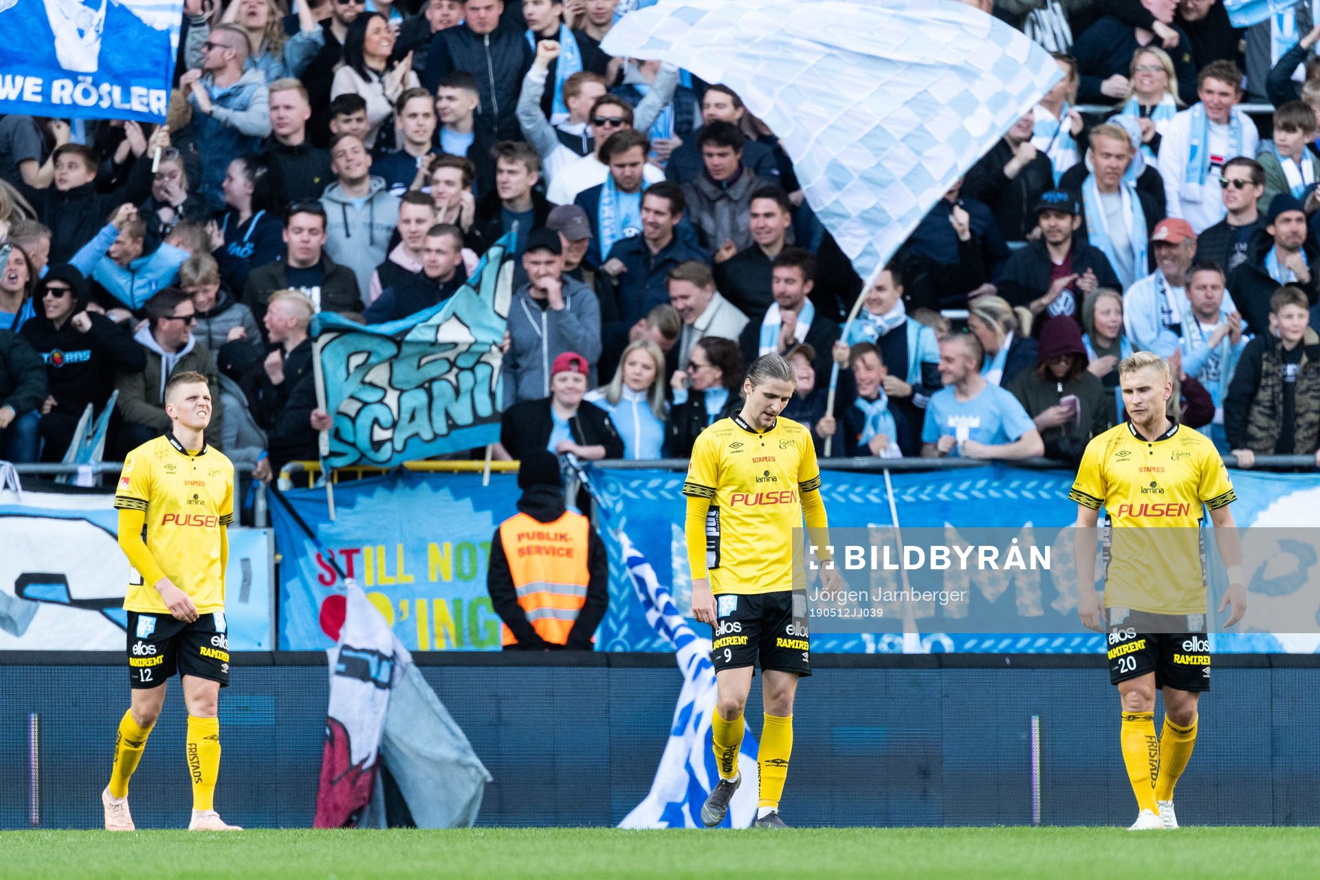 Elfsborgs Joakim Nilsson, Pawel Cibicki och Simon Strand