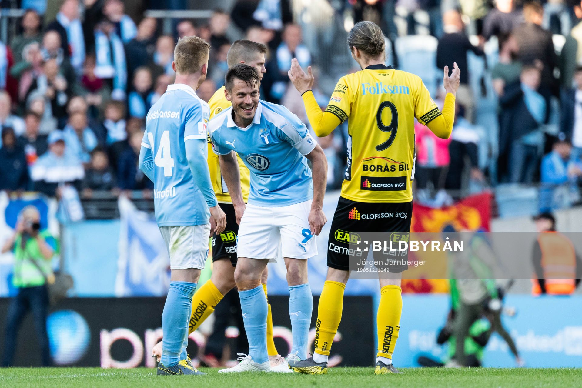 Malmö FFs Markus Rosenberg och Pawel Cibicki