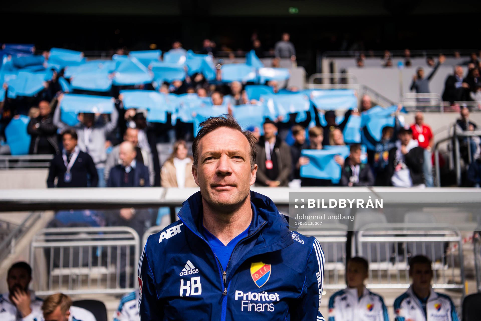 Djurgårdens tränare Kim Bergstrand