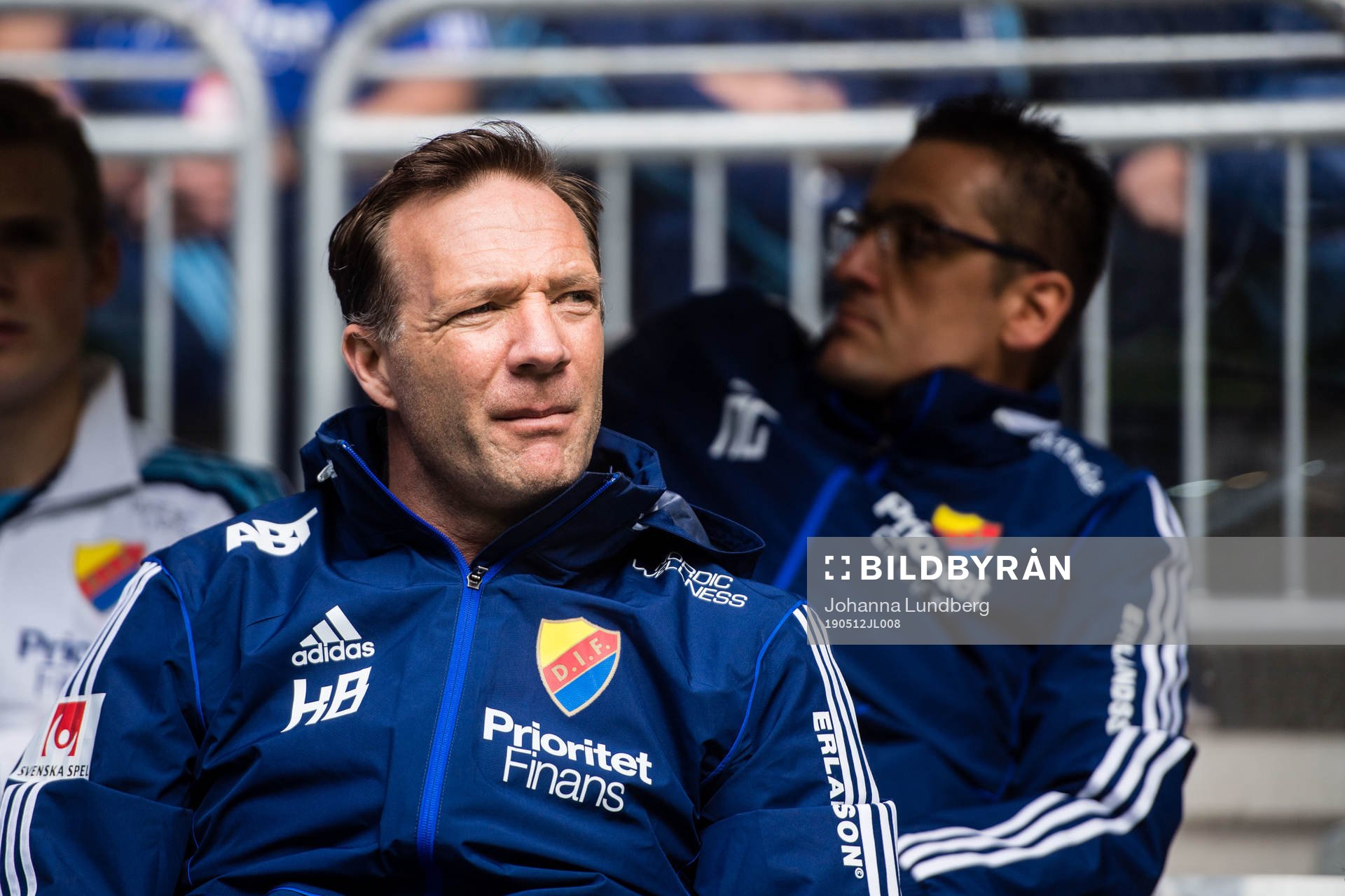 Djurgårdens tränare Kim Bergstrand