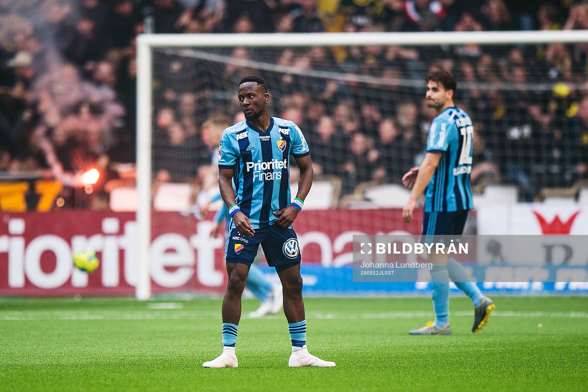 Djurgårdens Mohamed Buya Turay deppar