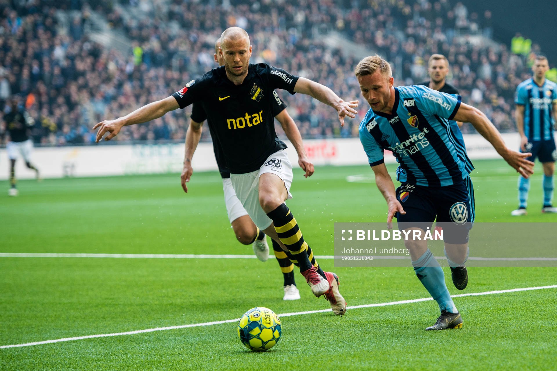 s Per Karlsson och Djurgårdens Nicklas Bärkroth