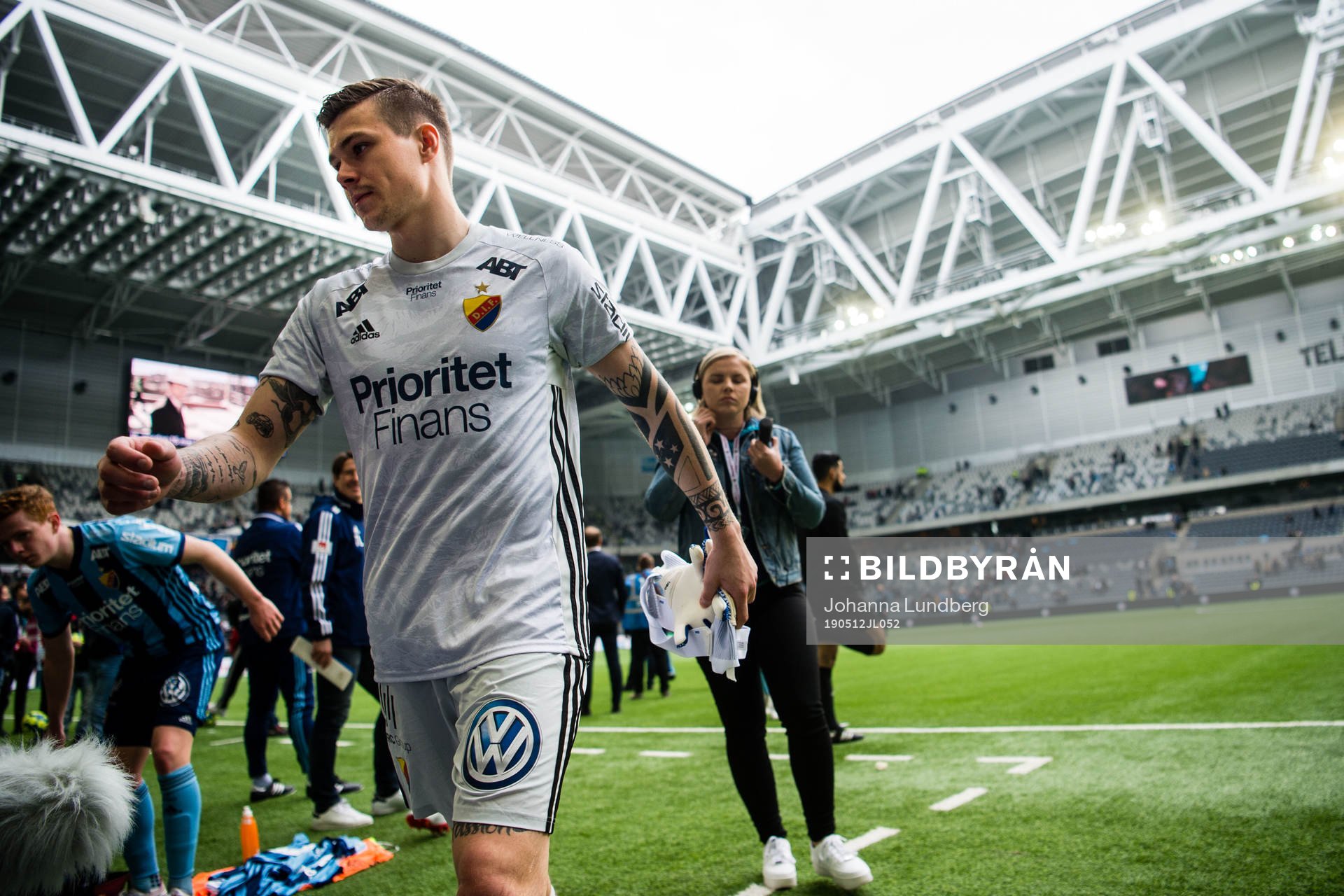 Djurgårdens målvakt Per Kristian Bråtveit deppar