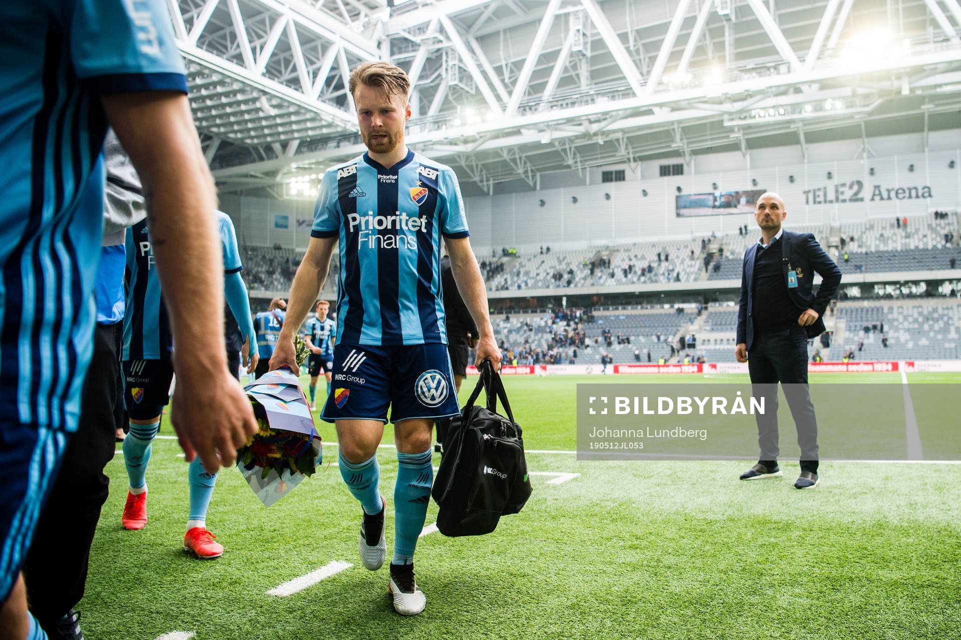 Djurgårdens Jacob Une Larsson deppar