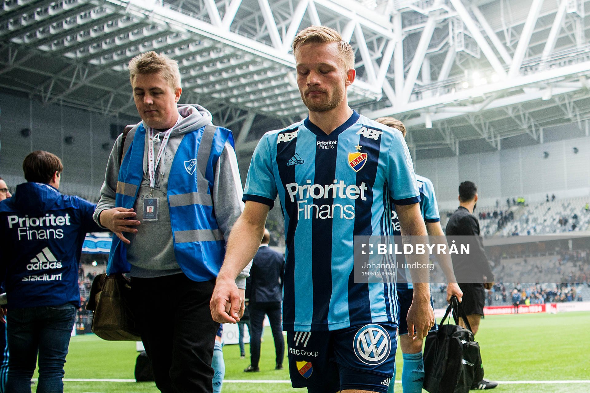 Djurgårdens Nicklas Bärkroth deppar