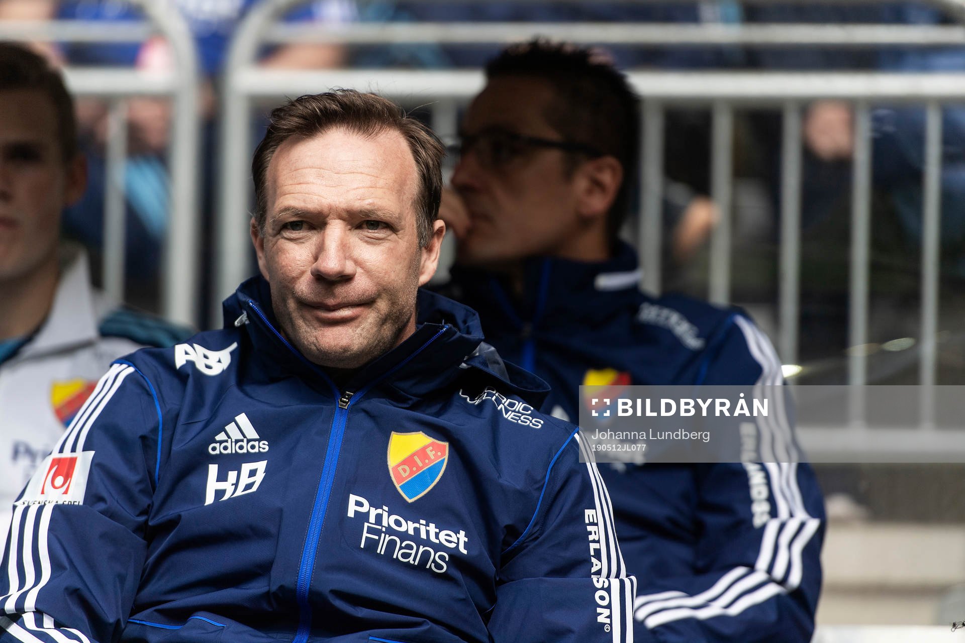 Djurgårdens tränare Kim Bergstrand
