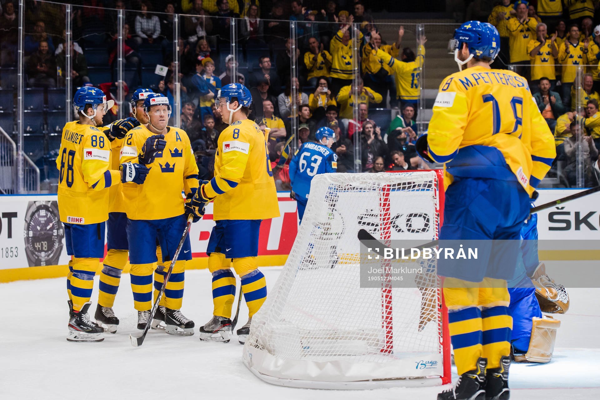 William Nylander, Patric Hörnqvist, Adrian Kempe and