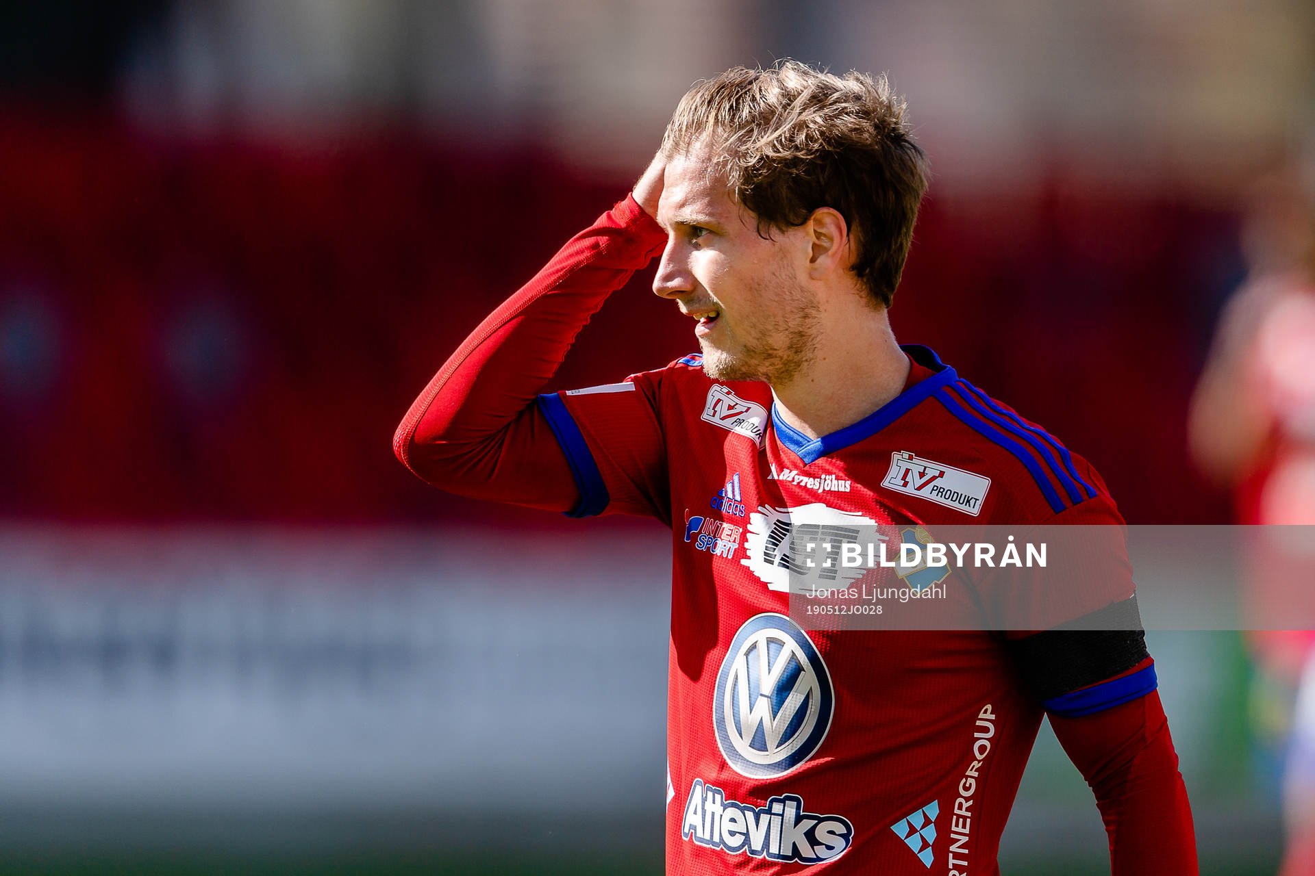 Östers Oliver Silverholt deppar