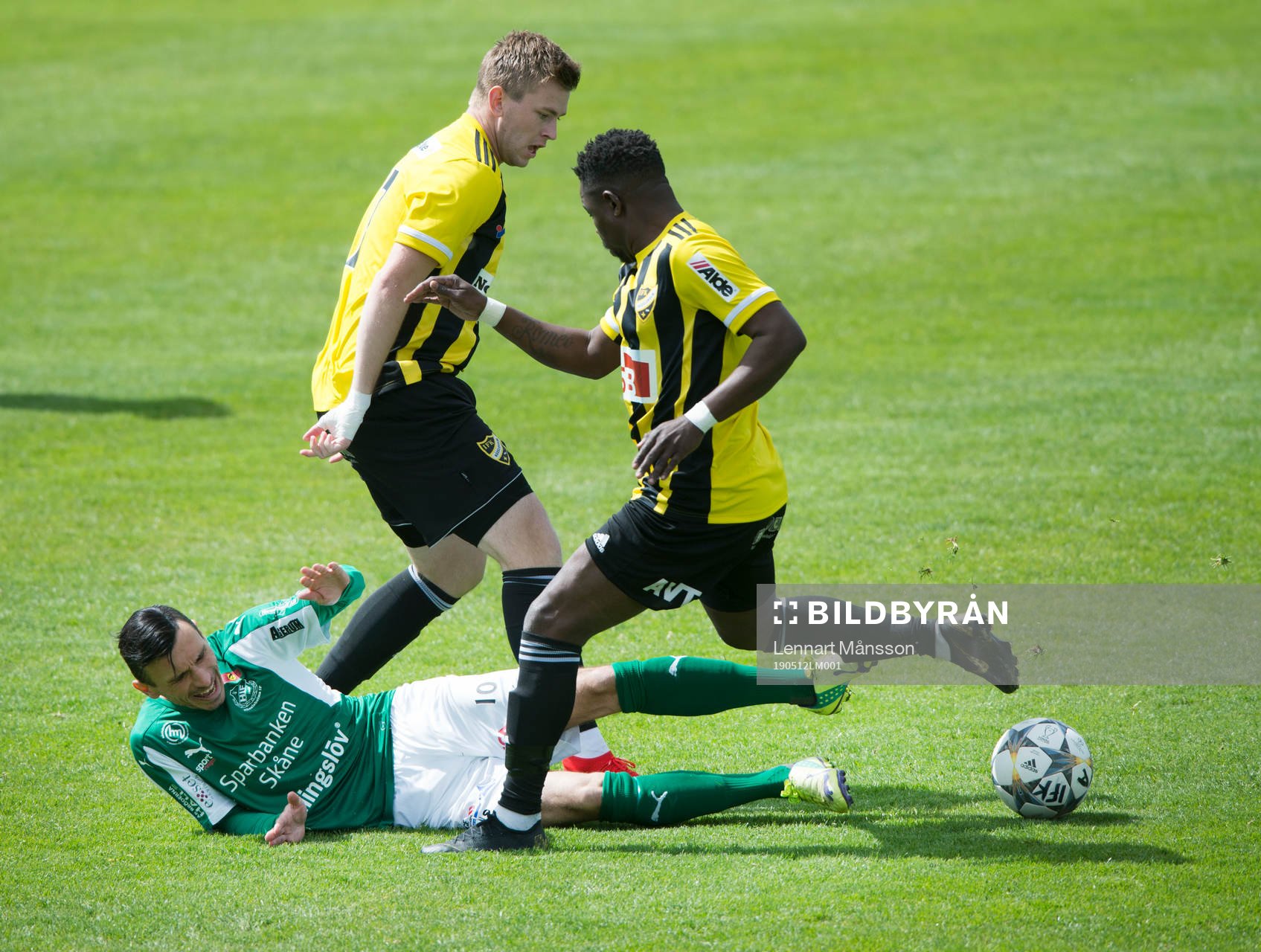 s Burim Rexhepi i matchen i division 2 mellan IFK