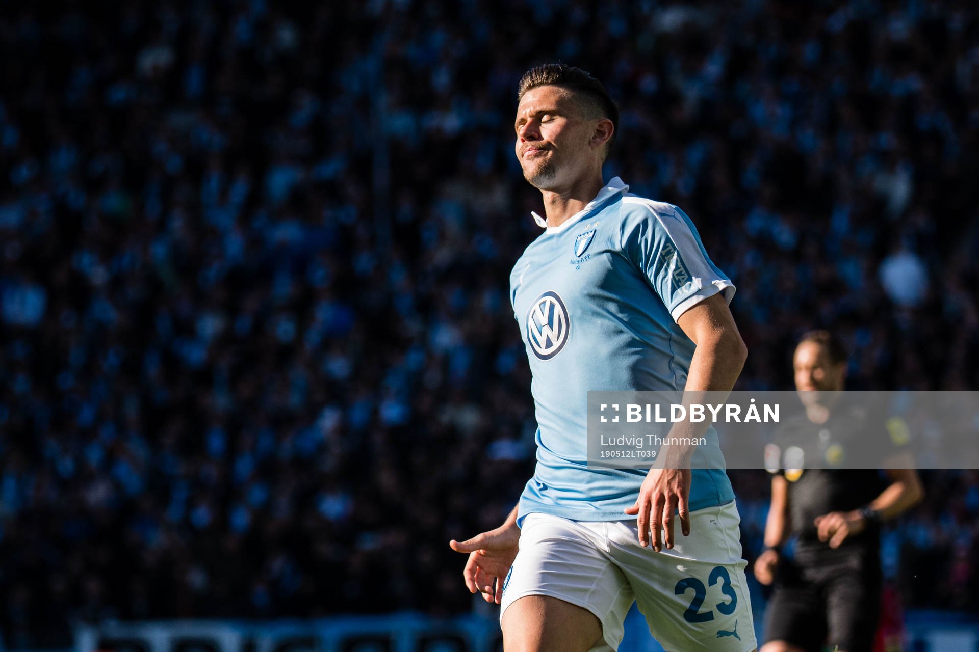 Malmö FFs Marcus Antonsson deppar
