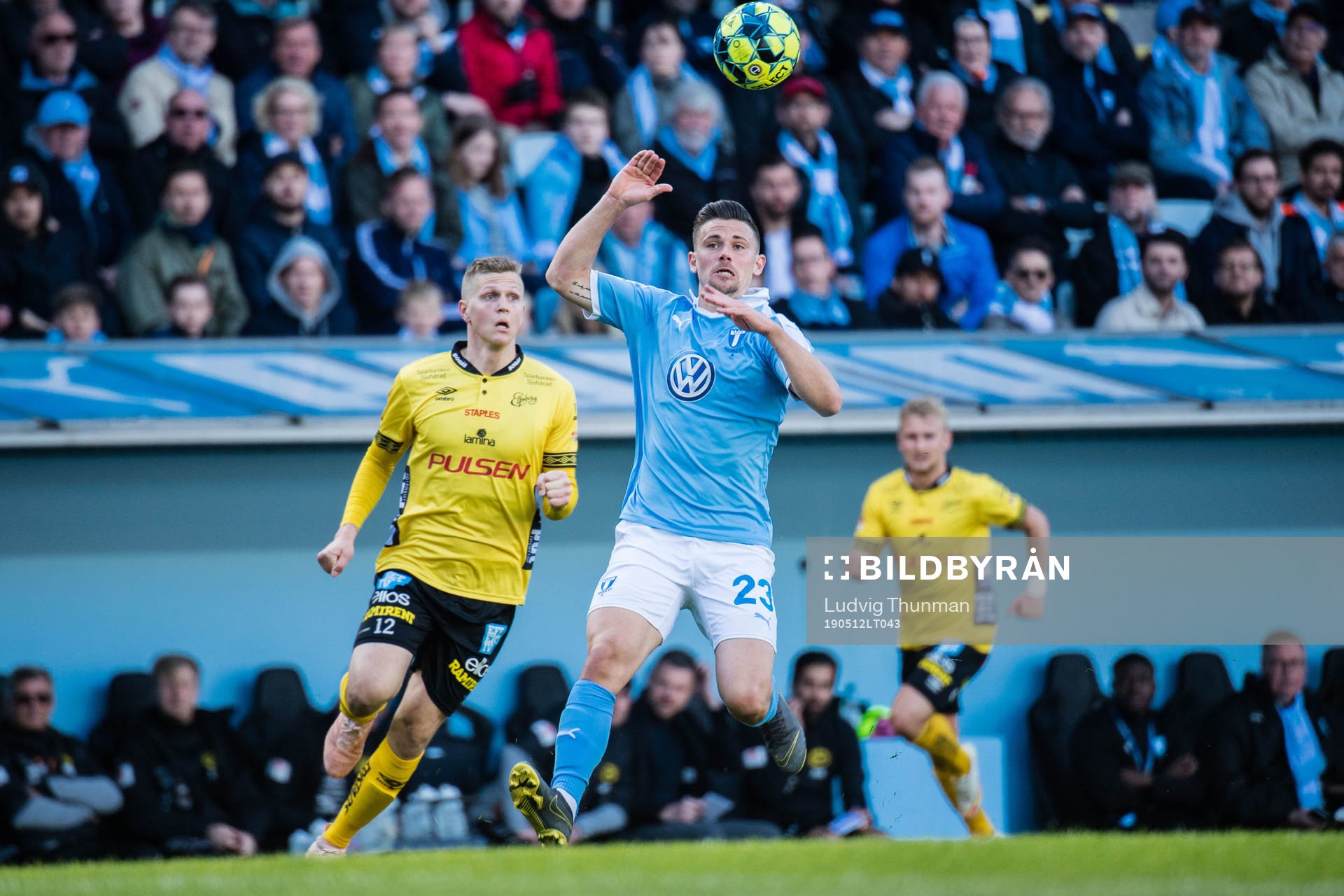 Elfsborgs Joakim Nilsson och Malmö FFs Marcus Antonsson