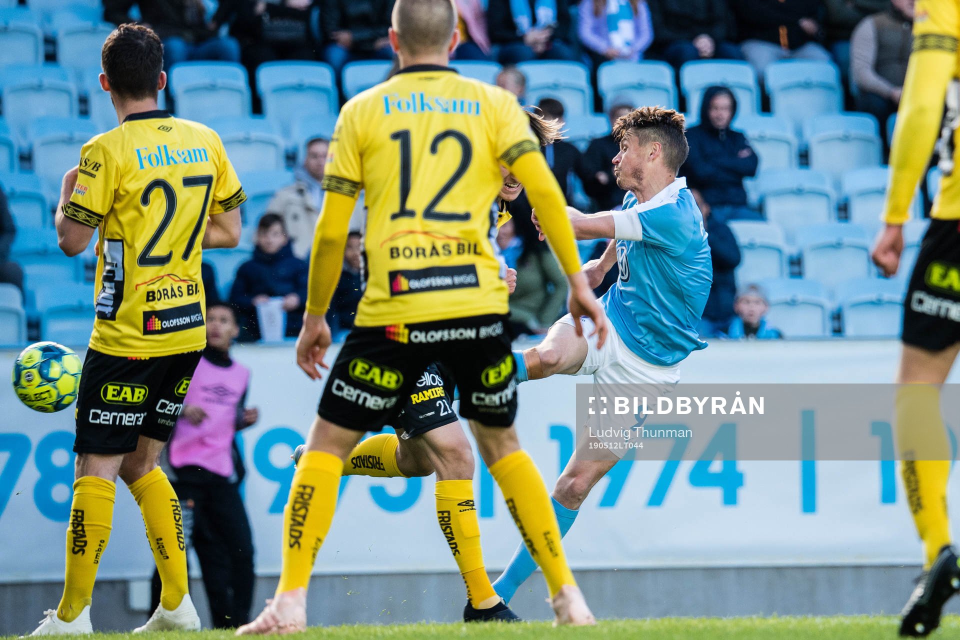 Malmö FFs Markus Rosenberg skjuter