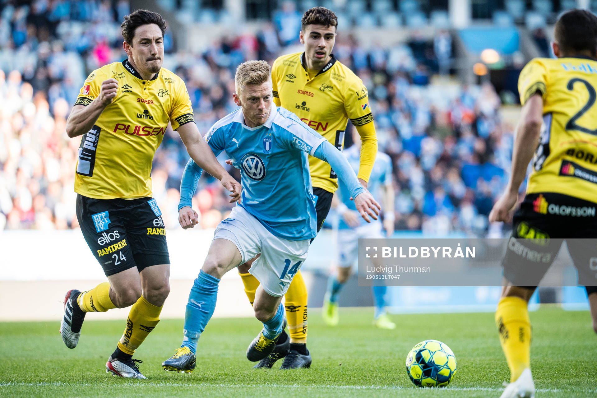 Elfsborgs Stefan Ishizaki och Malmö FFs Anders Christiansen