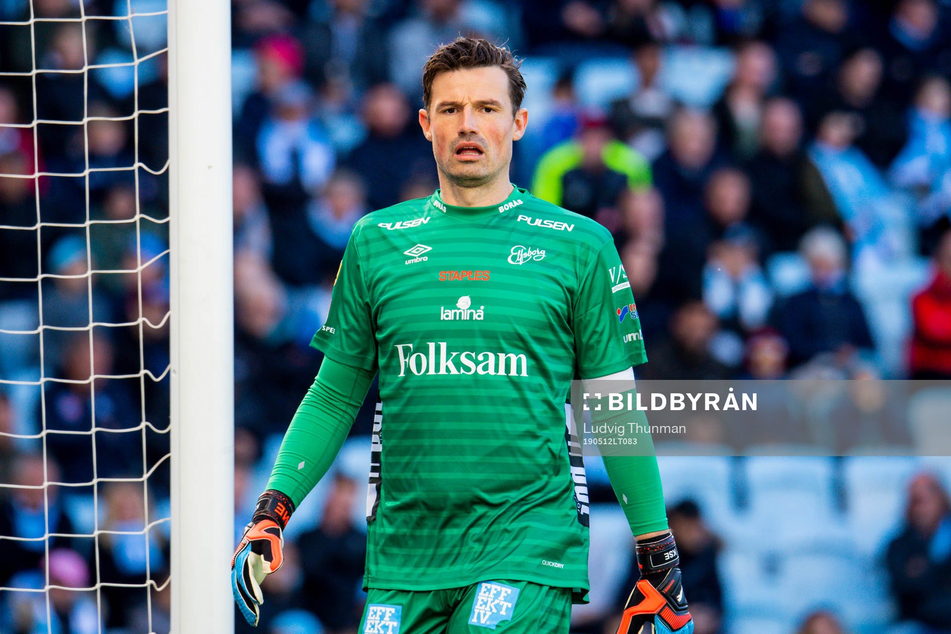Elfsborgs målvakt Kevin Stuhr Ellegaard