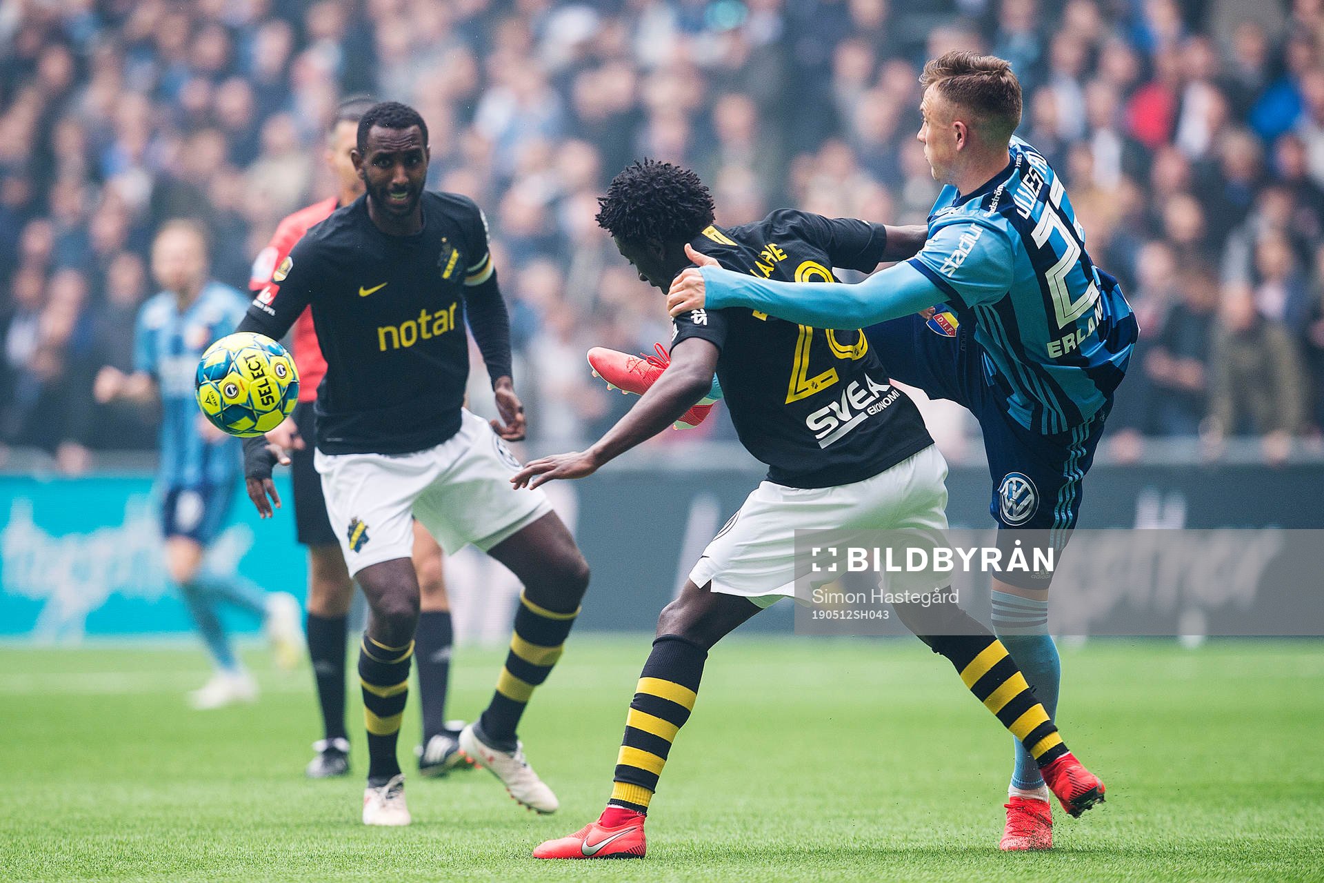 s Jack Lahne och Djurgårdens Fredrik Ulvestad